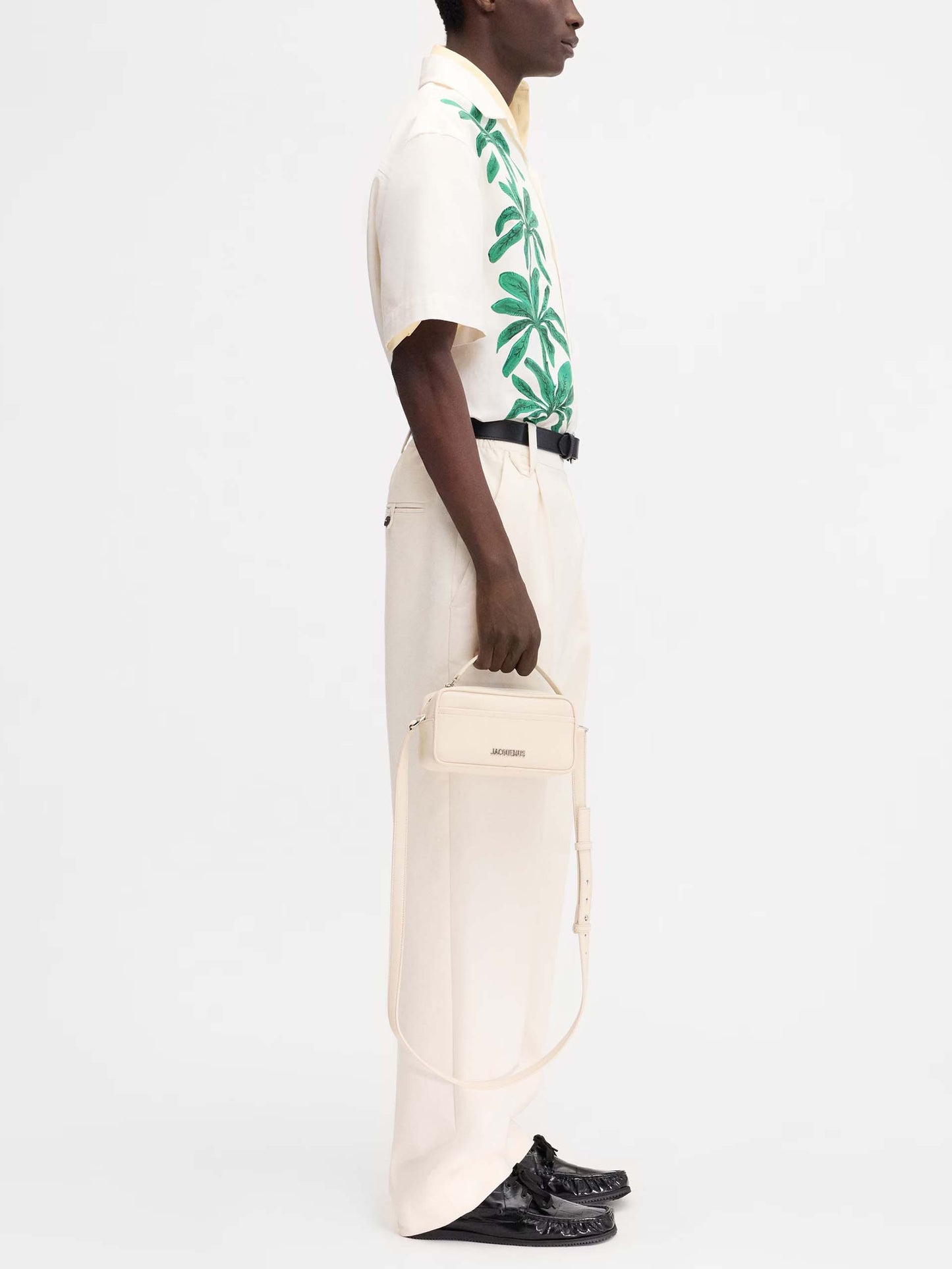 JACQUEMUS - Bedrucktes Kurzarm-Hemd Jean für Herren