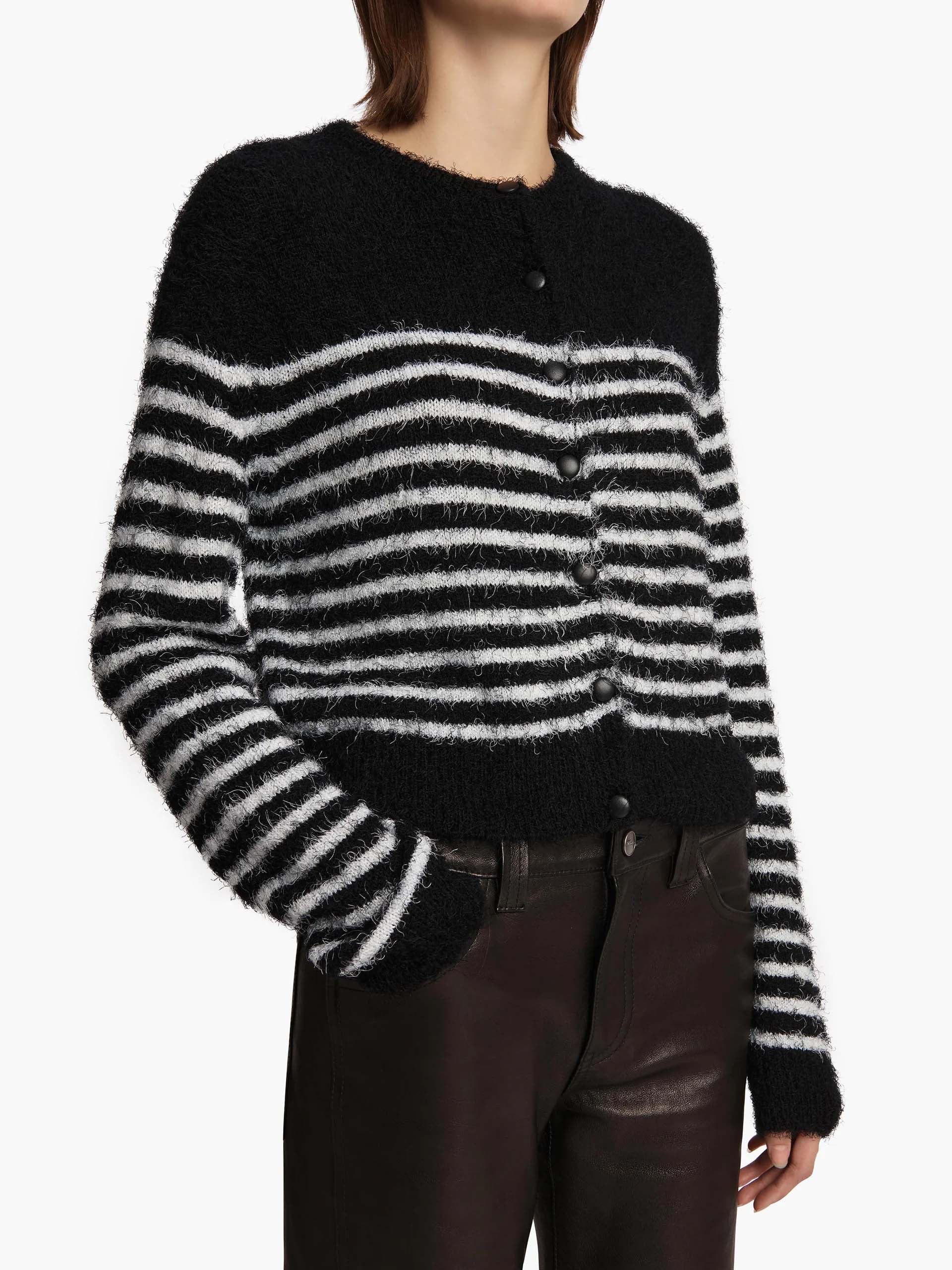 KHAITE - Gestreifter Cardigan Jules für Damen