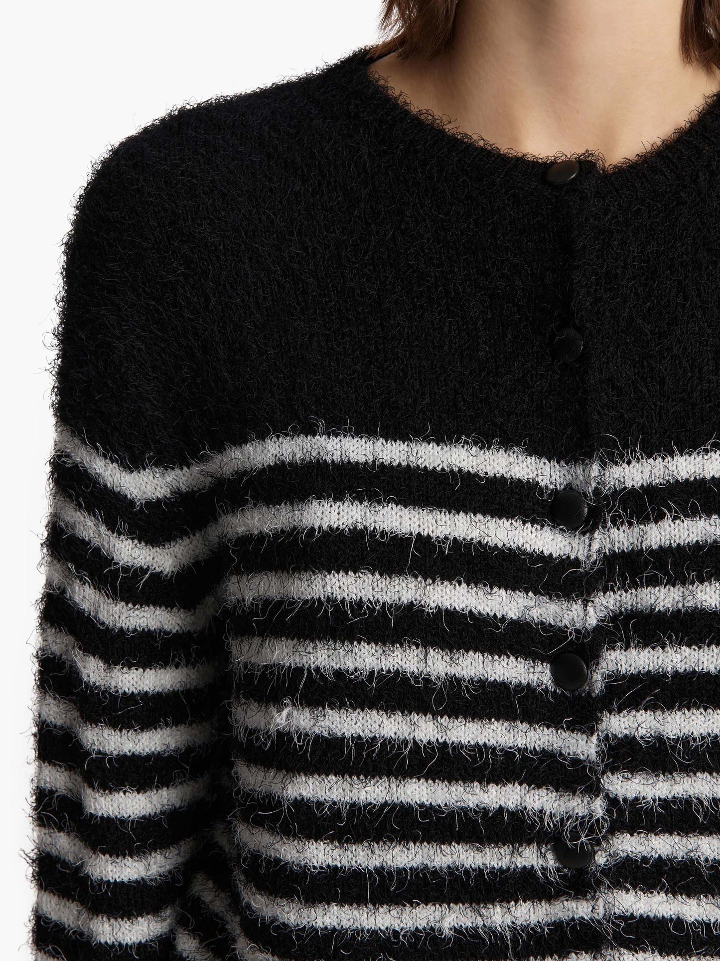 KHAITE - Gestreifter Cardigan Jules für Damen