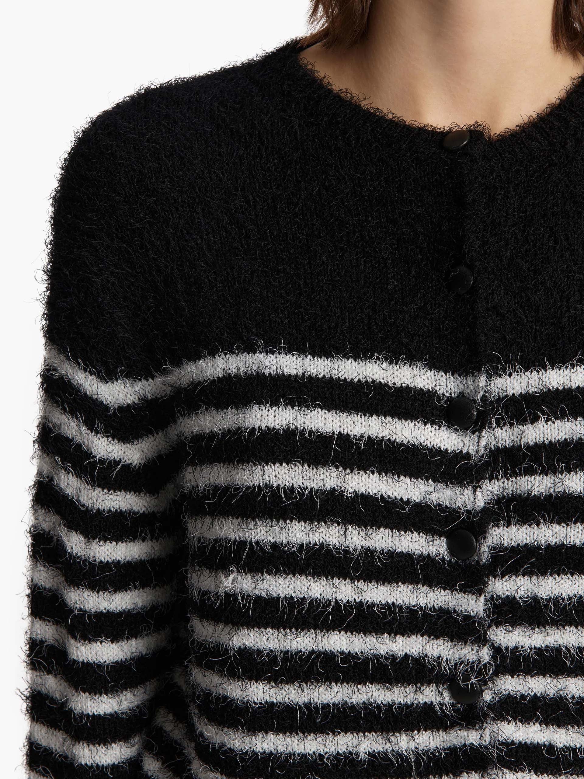 KHAITE - Gestreifter Cardigan Jules für Damen