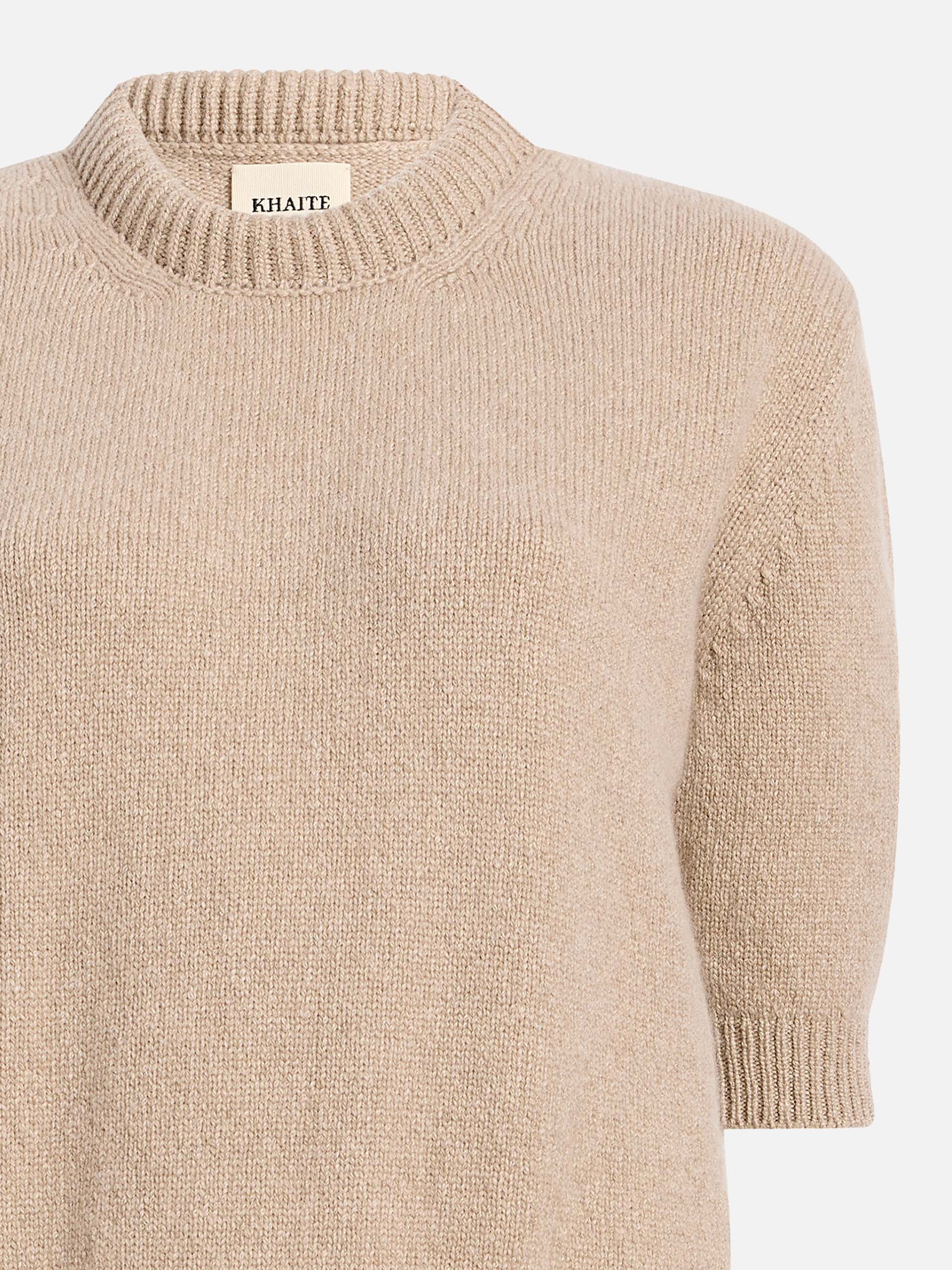 KHAITE - Kurzarm-Pullover Davin für Damen