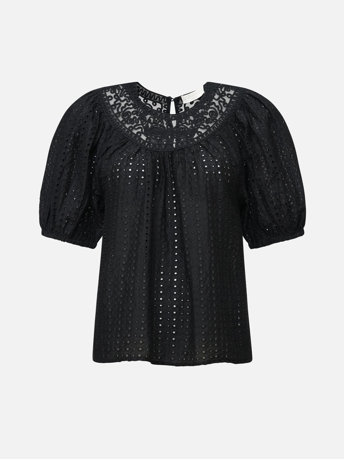 ULLA JOHNSON - Top Amina aus Baumwollgemisch für Damen in Schwarz - Black