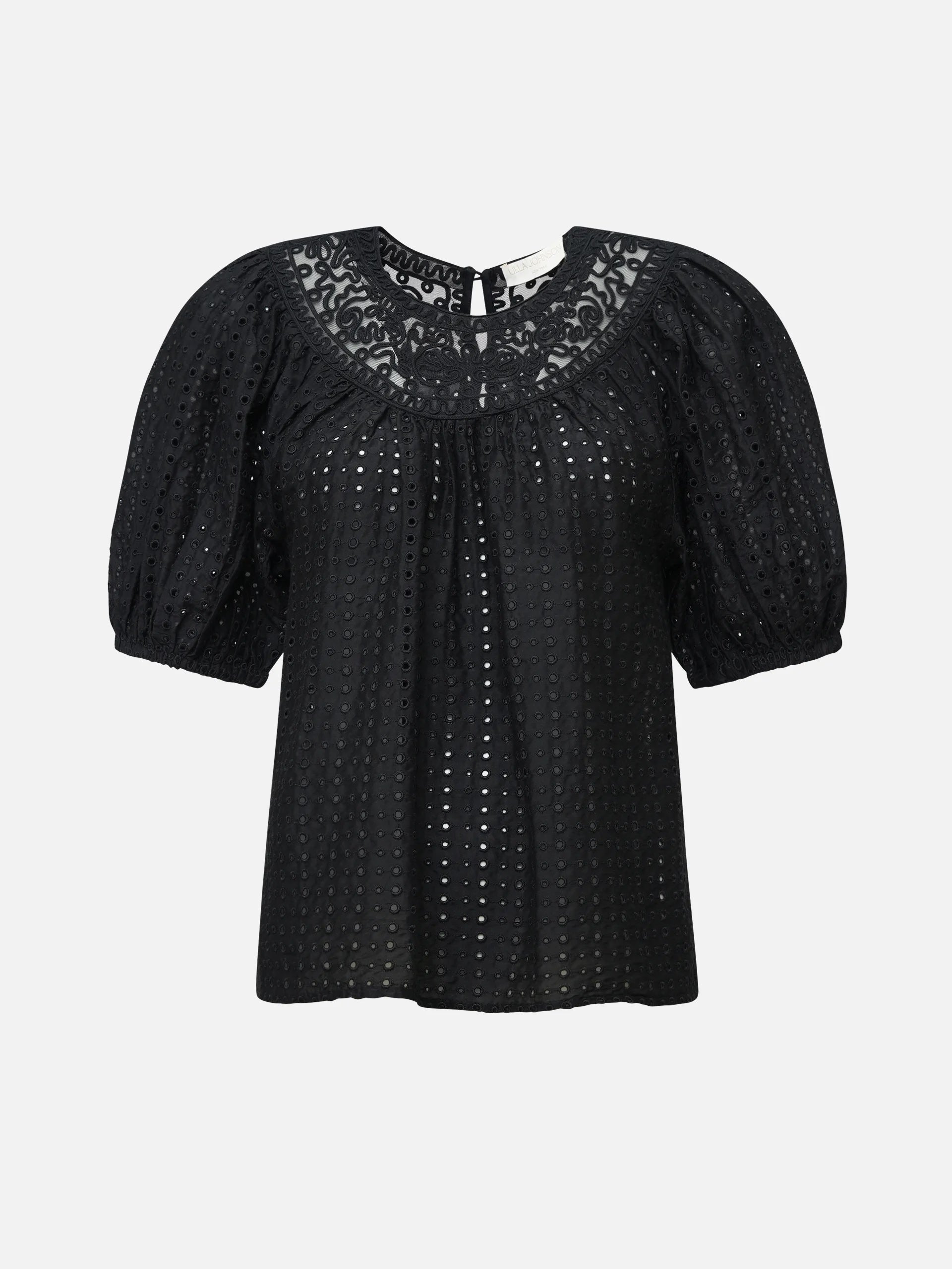 ULLA JOHNSON - Top Amina aus Baumwollgemisch für Damen in Schwarz - Black