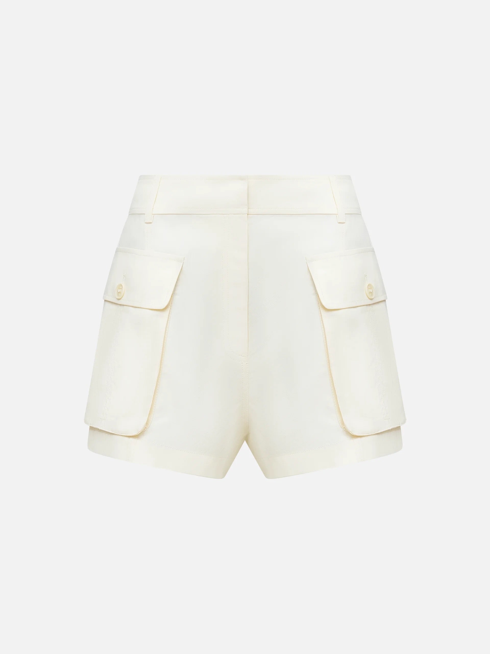 ULLA JOHNSON - Cargo-Shorts Sadie für Damen in Cremeweiss - Cream white