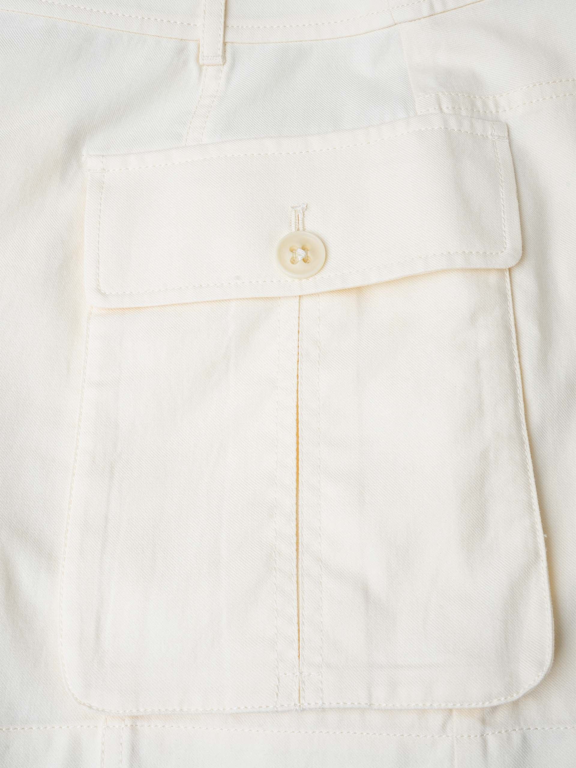 ULLA JOHNSON - Cargo-Shorts Sadie für Damen in Cremeweiss - Cream white