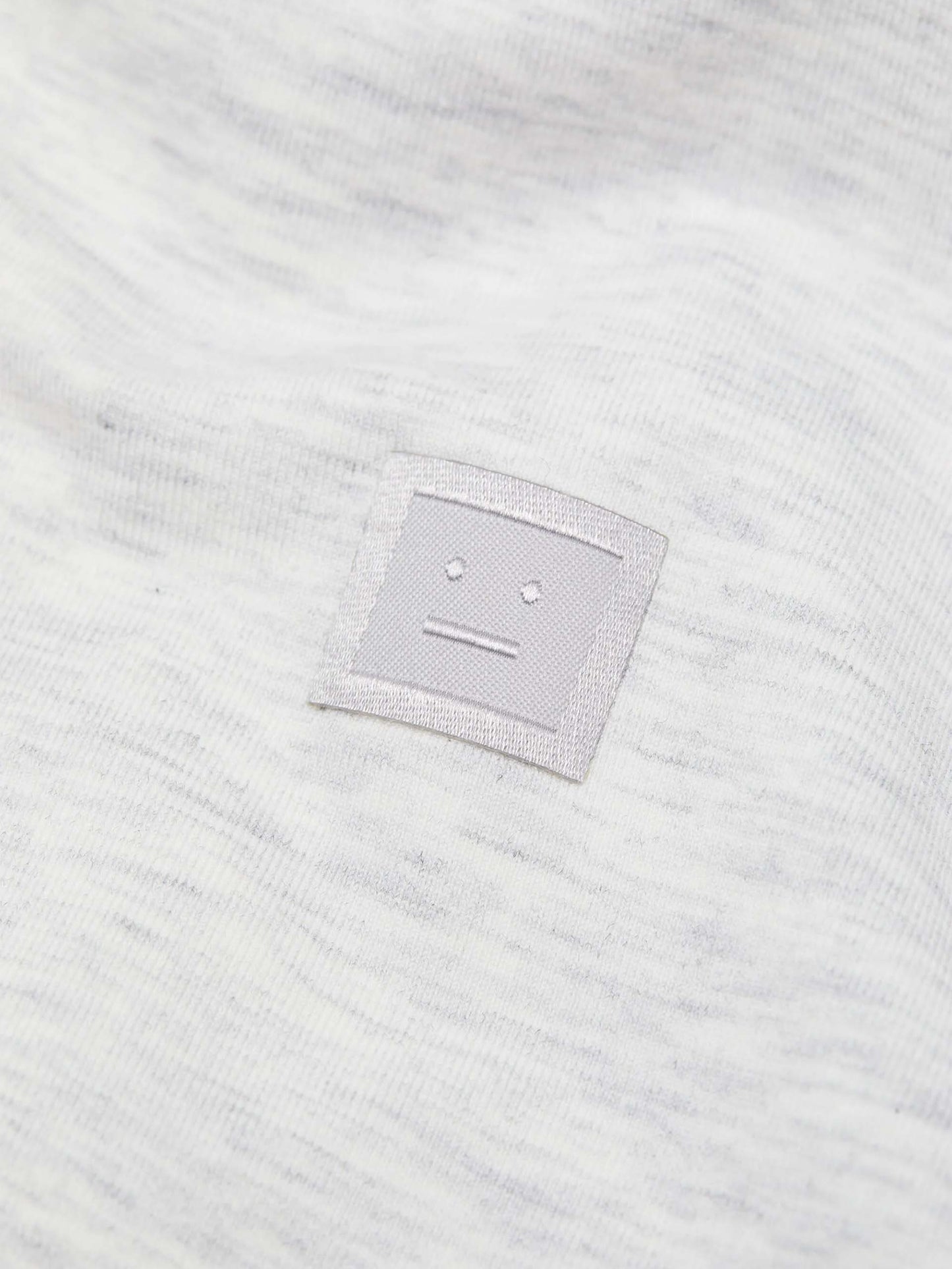 ACNE STUDIOS - T-Shirt mit Face Logo aus Baumwolle