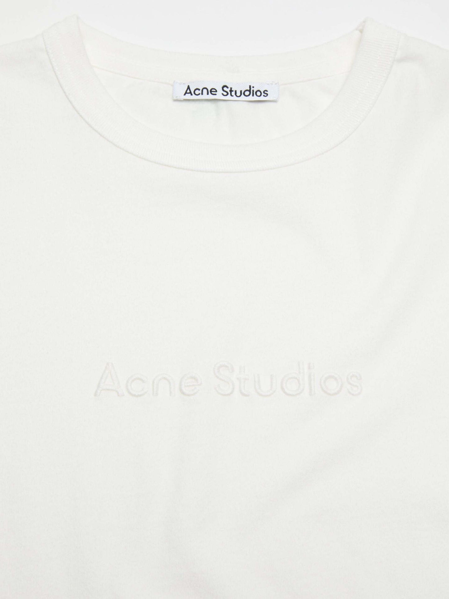 ACNE STUDIOS - T-Shirt mit Logo aus Baumwolle für Damen