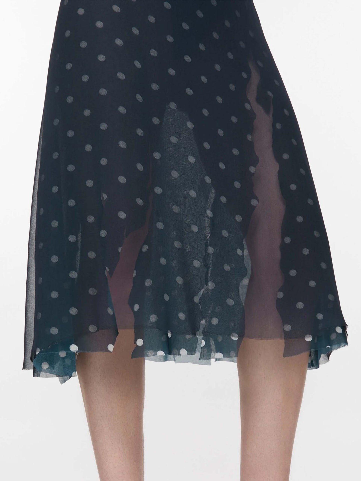 ACNE STUDIOS - Midi-Rock mit Polka-Dots für Damen