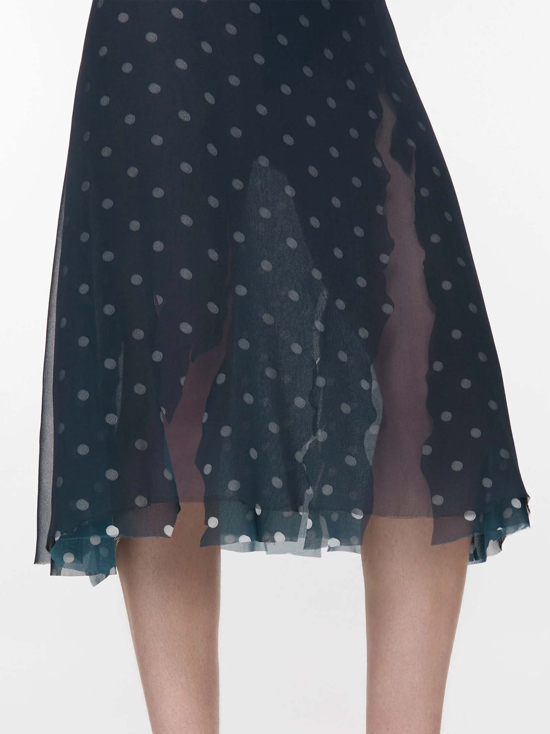 ACNE STUDIOS - Midi-Rock mit Polka-Dots für Damen