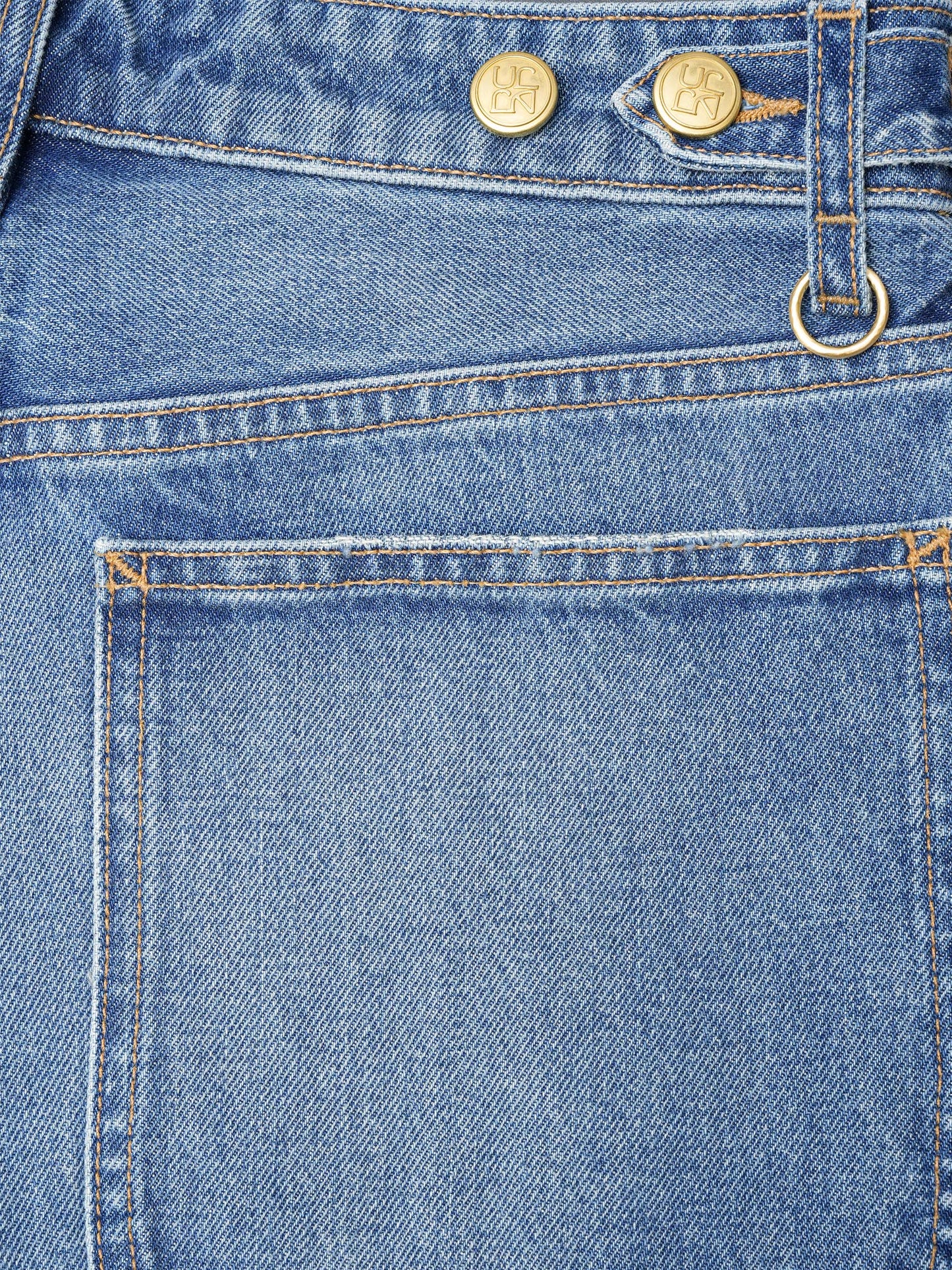 ULLA JOHNSON - Asher Jeans mit weitem Bein für Damen