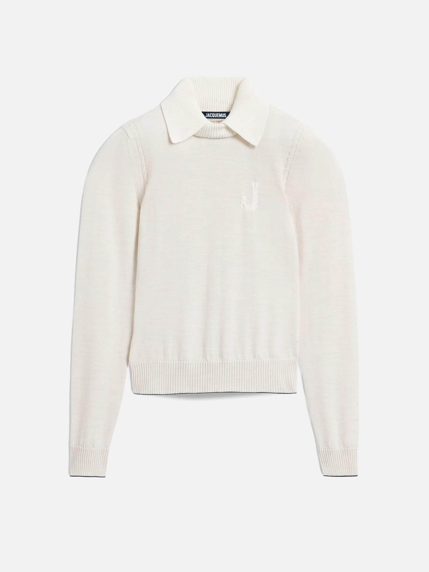 JACQUEMUS - Polopullover Tricot aus Strick für Damen
