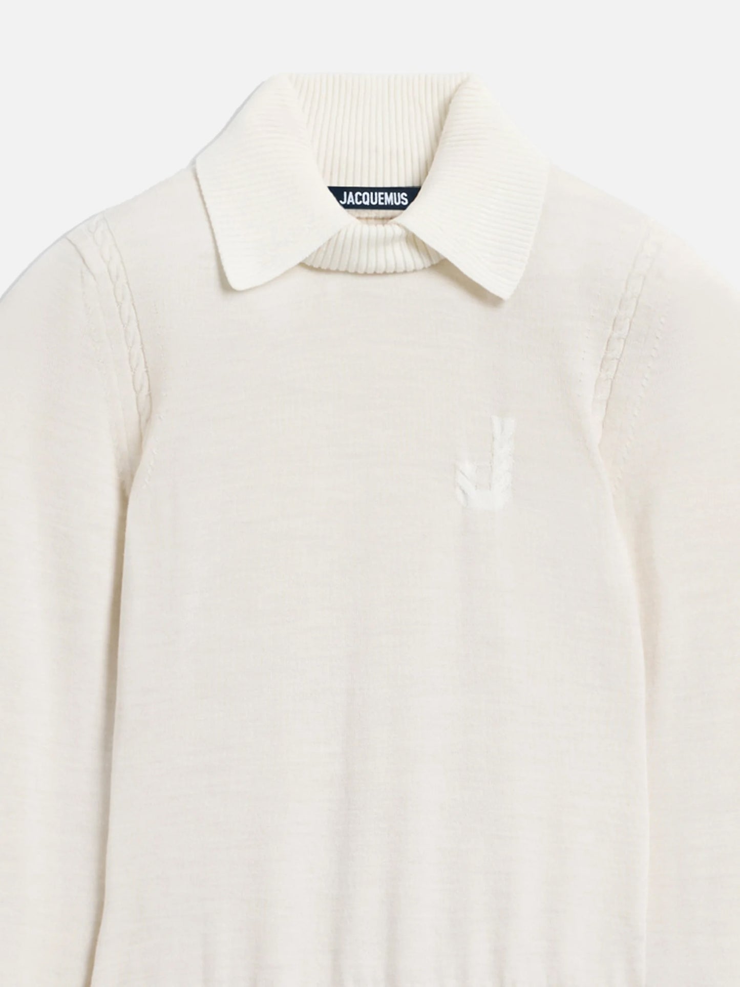 JACQUEMUS - Polopullover Tricot aus Strick für Damen