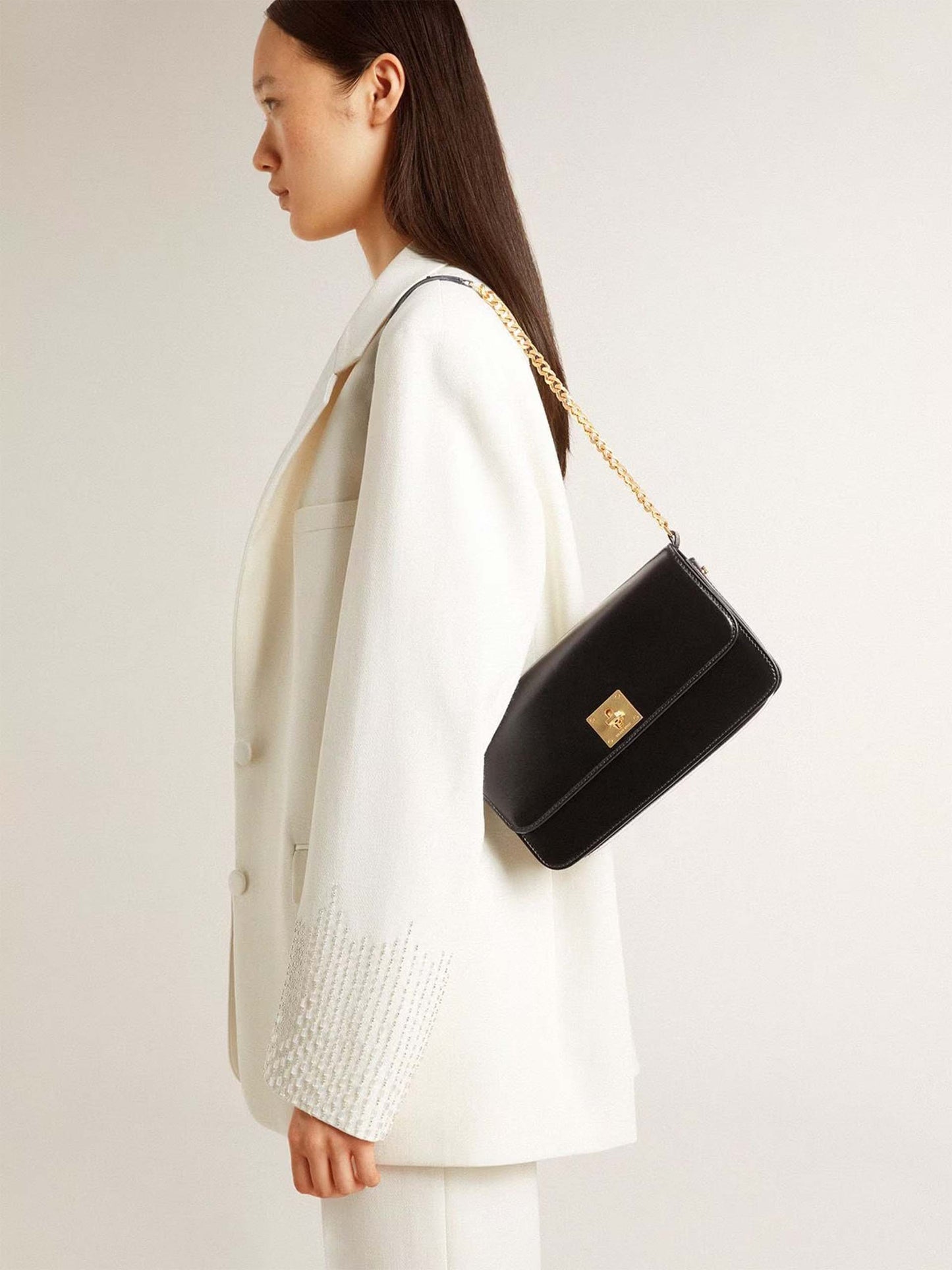 GOLDEN GOOSE - Gioia Tasche aus Palmellato-Leder für Damen