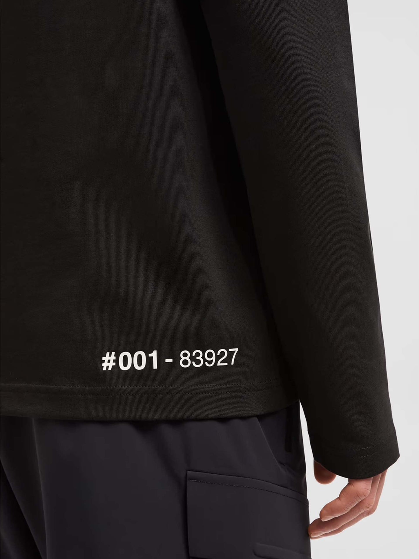 MONCLER GRENOBLE - Langarm-T-Shirt mit Logo für Herren