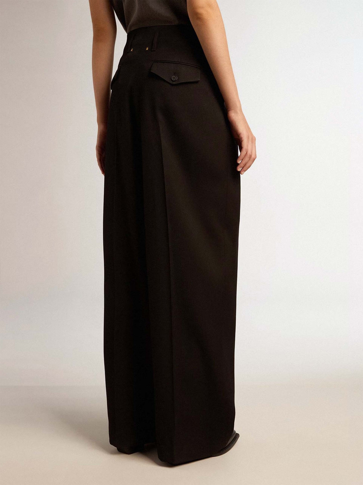 GOLDEN GOOSE - Flavia Hose mit weitem Bein für Damen