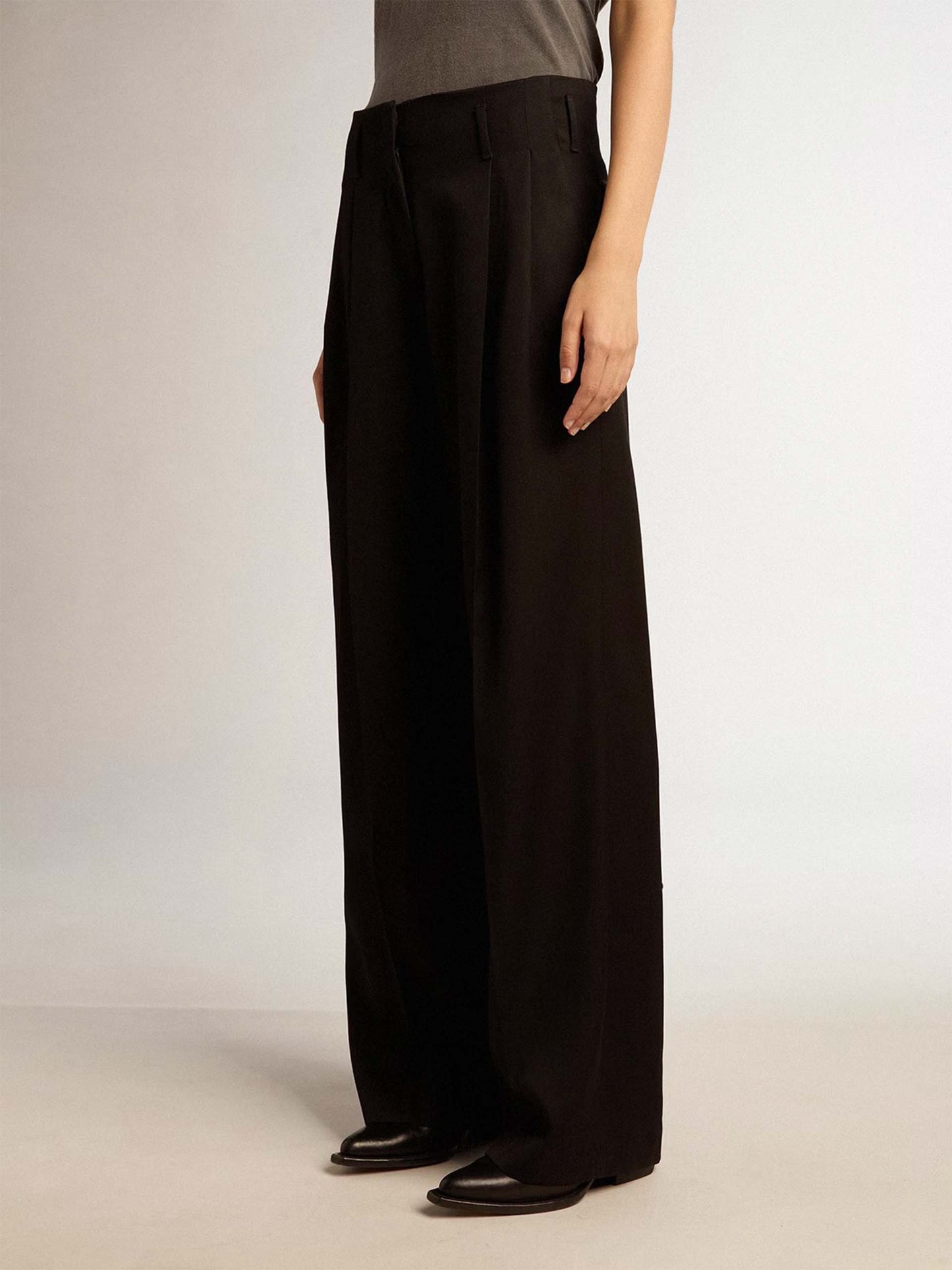 GOLDEN GOOSE - Flavia Hose mit weitem Bein für Damen