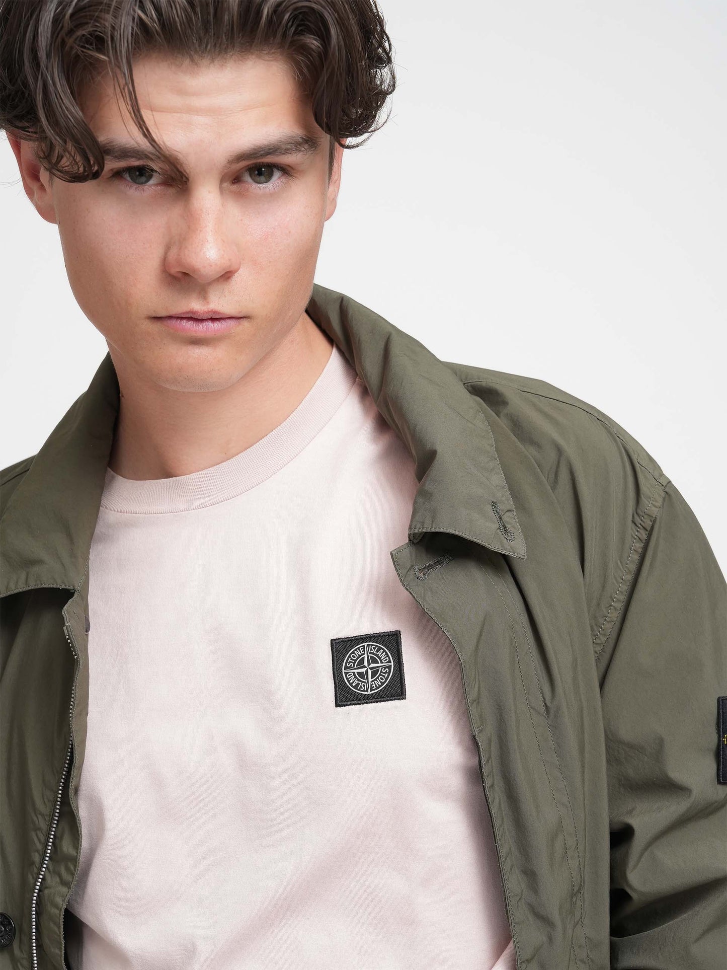 STONE ISLAND - Jacke aus leichtem Canvas für Herren