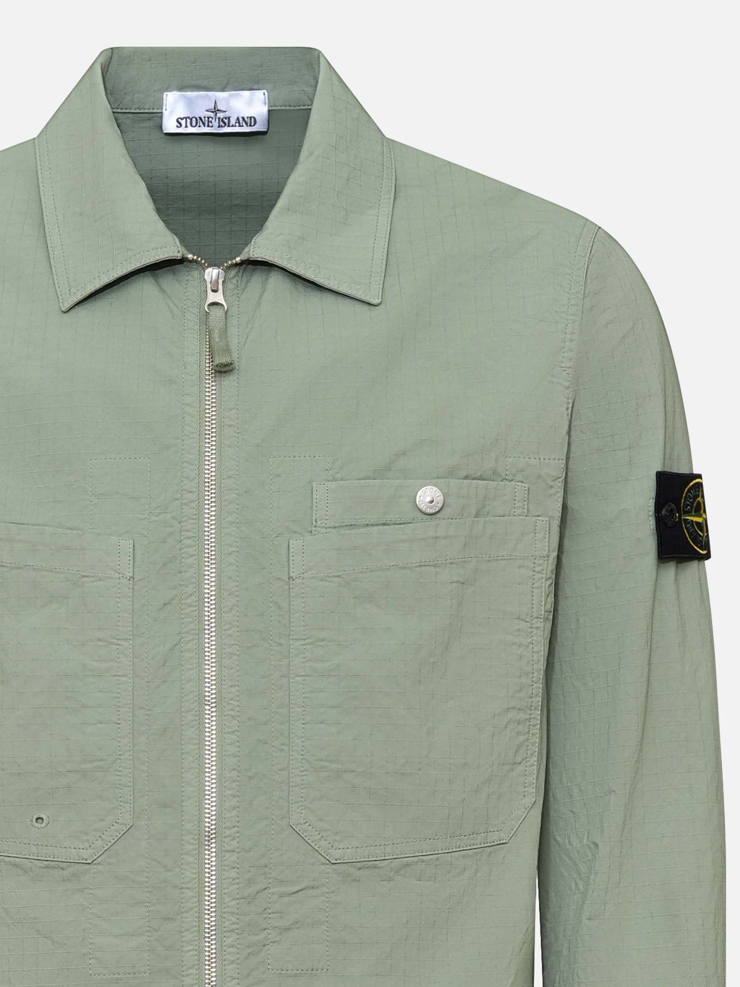 STONE ISLAND - Overshirt mit Reißverschluss für Herren