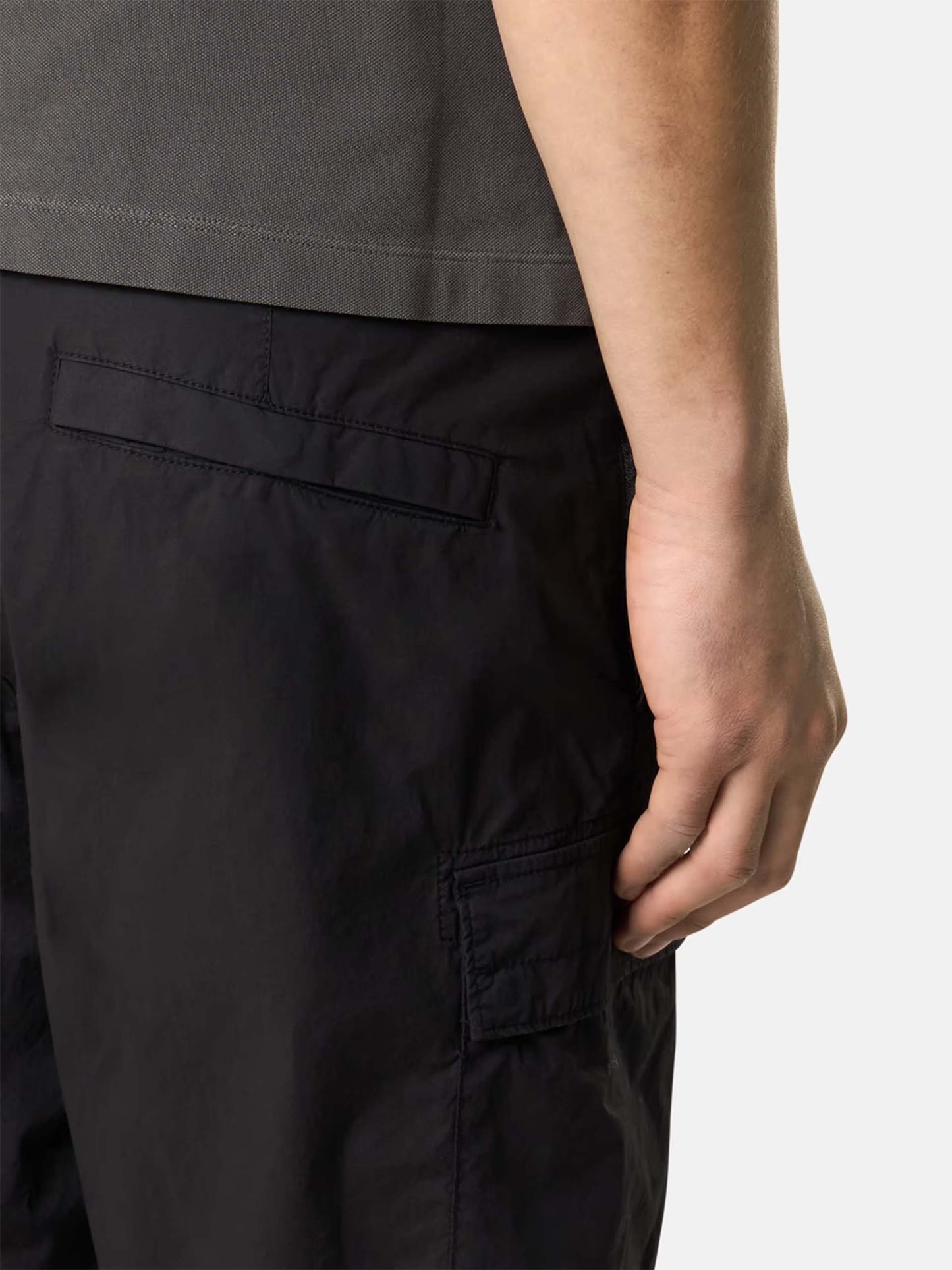 STONE ISLAND - Bermudashorts aus Baumwolle für Herren in Schwarz - Black