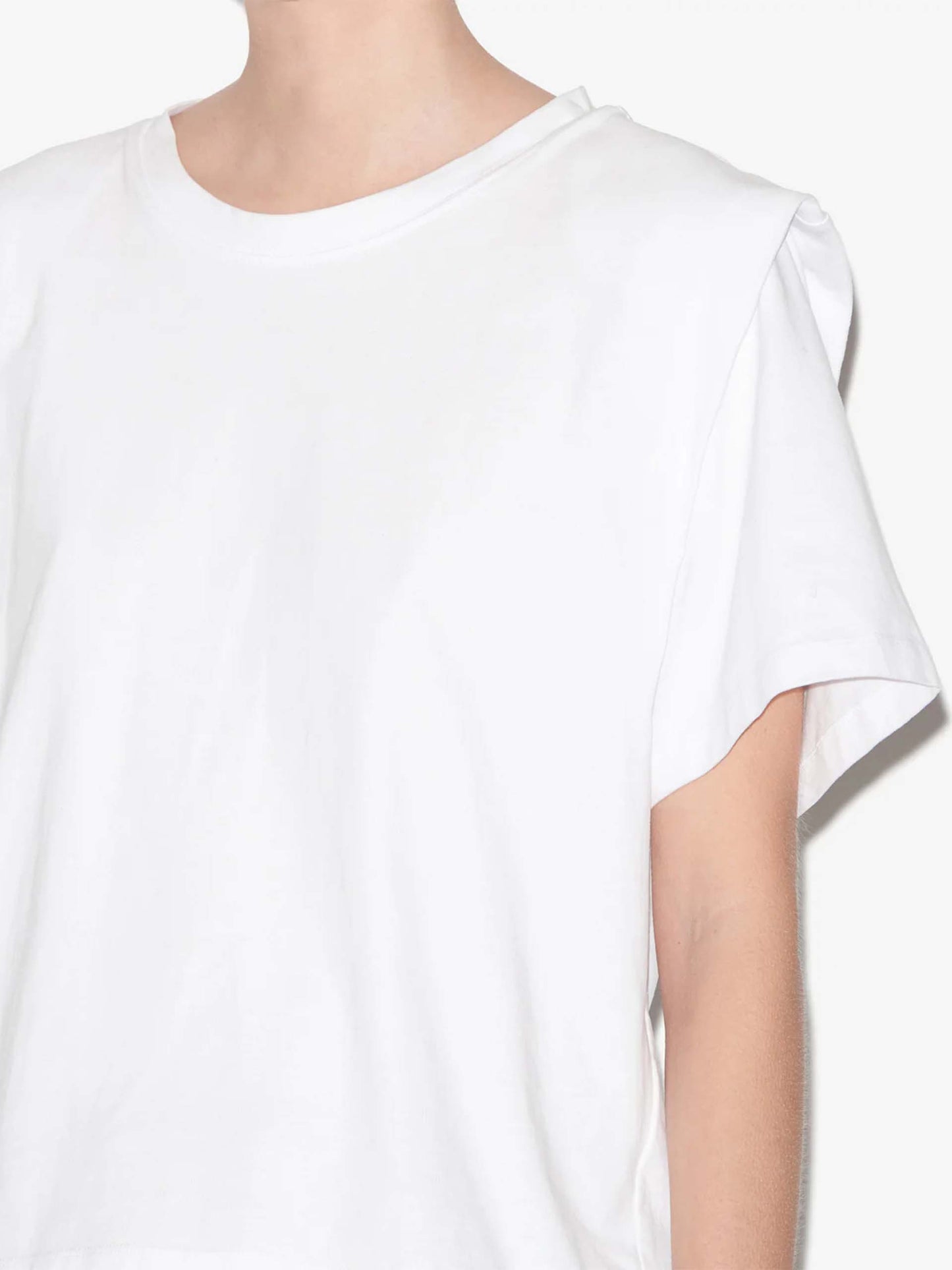ISABEL MARANT - Zelitos T-Shirt mit Schulterpolster für Damen in Weiß - White