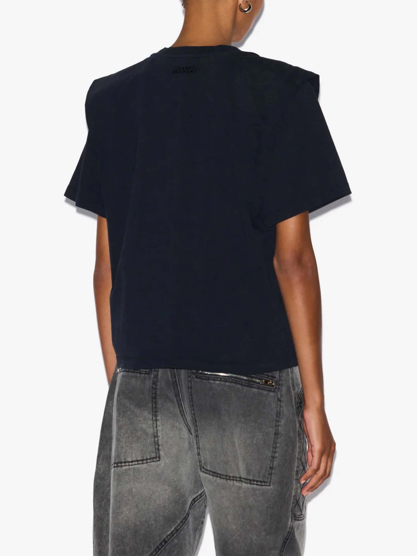 ISABEL MARANT - Zelitos T-Shirt mit Schulterpolster für Damen in Schwarz - Black