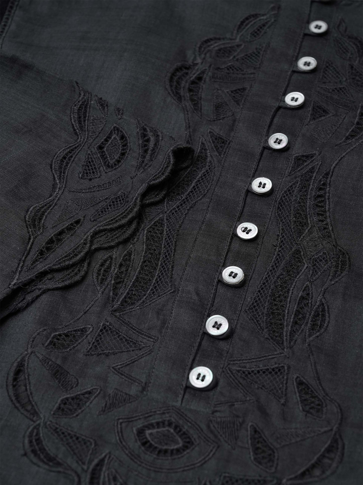 ISABEL MARANT - Bestickte Bluse Luciele aus Ramie für Damen