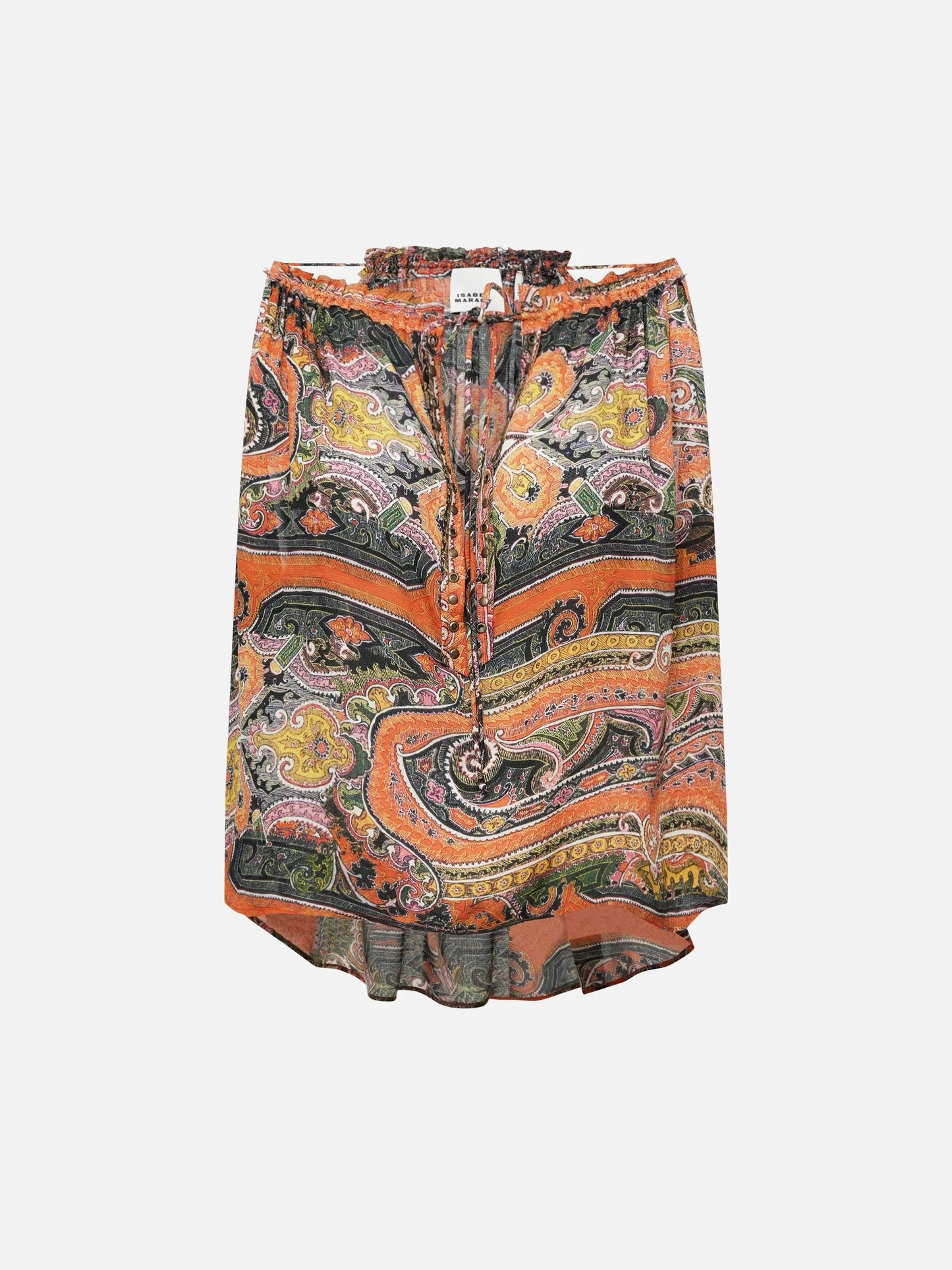ISABEL MARANT - Bedrucktes Seidentop Marilou für Damen