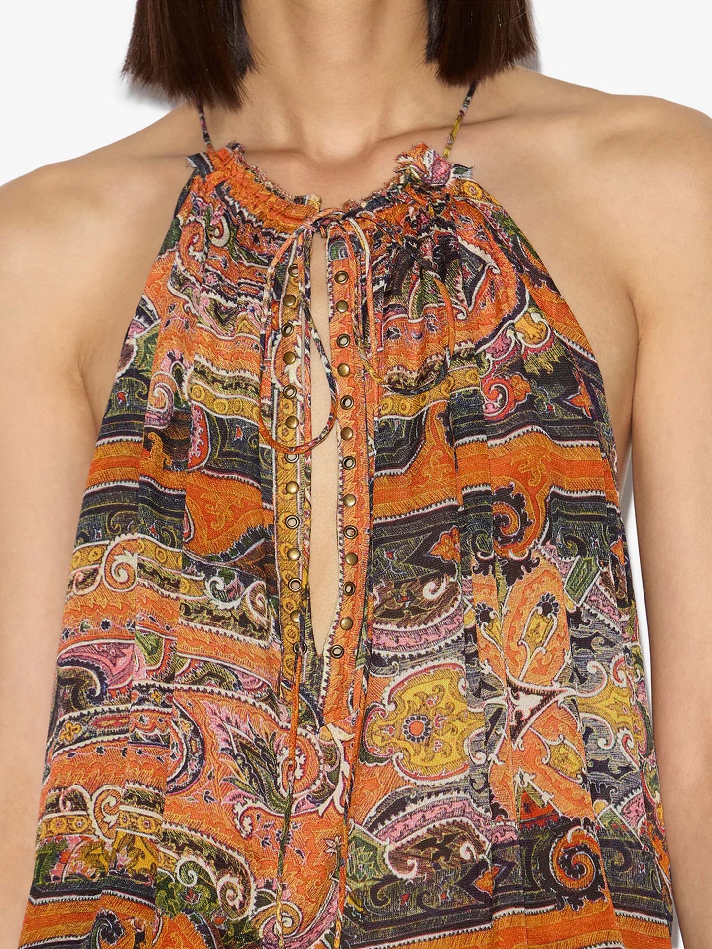 ISABEL MARANT - Bedrucktes Seidentop Marilou für Damen