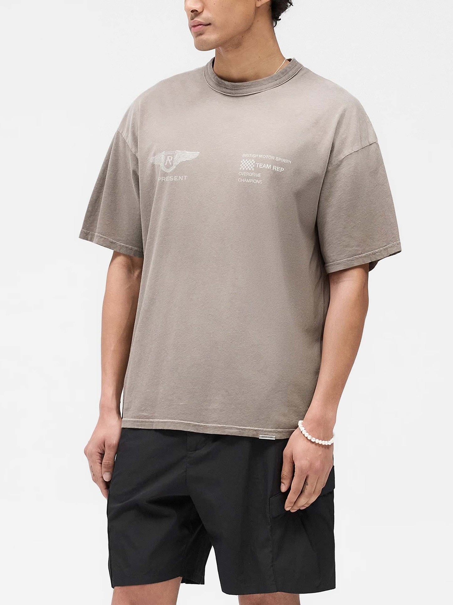 REPRESENT - Team Rep T-Shirt im Racing-Stil für Herren