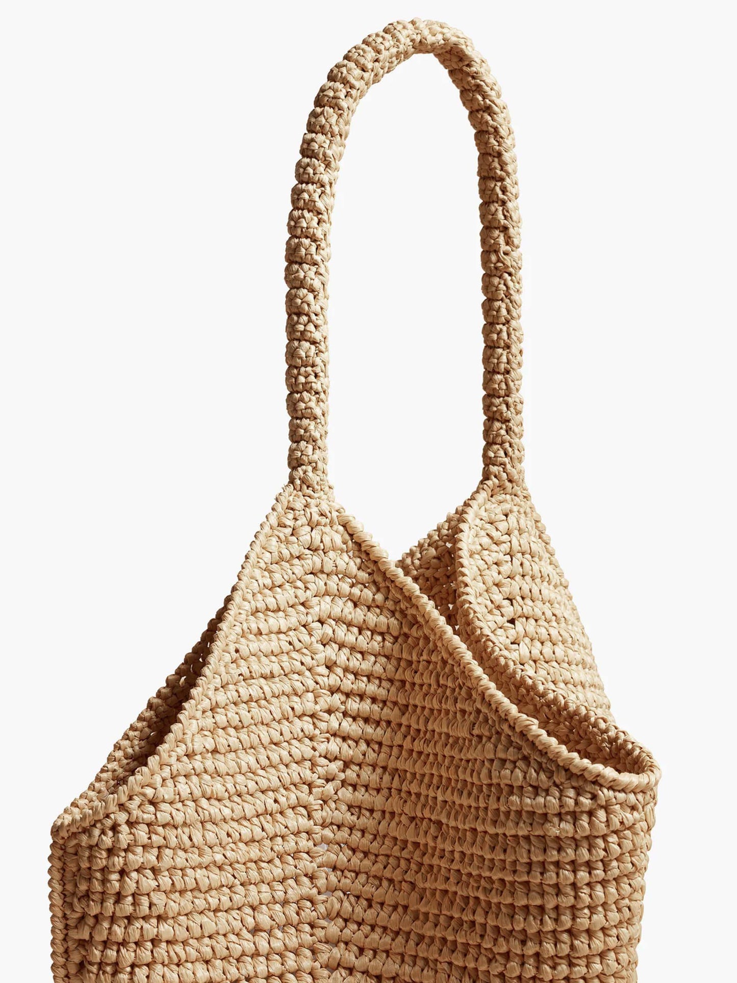 KHAITE - Lotus Medium Tasche aus Viskose-Raffia
