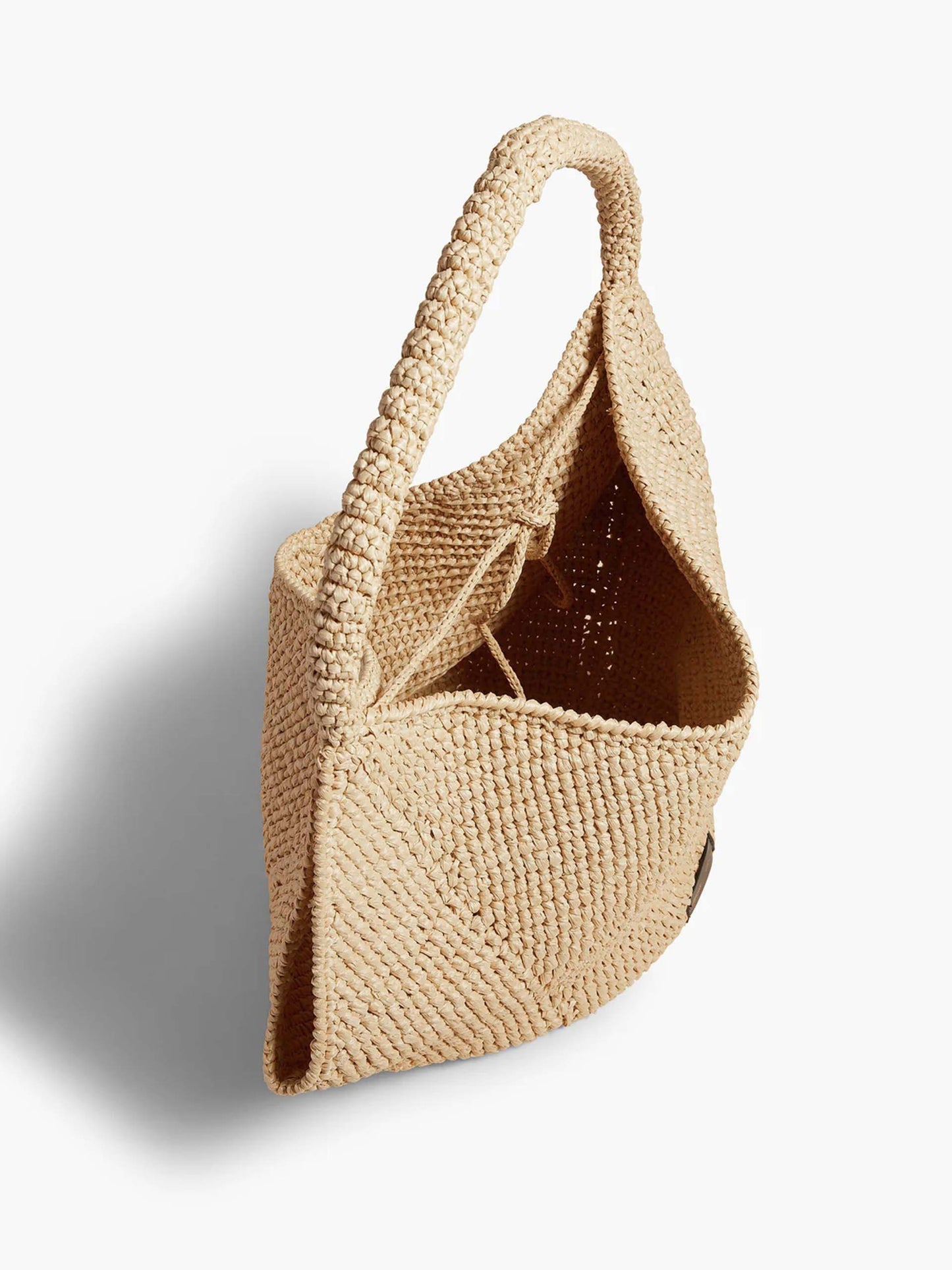KHAITE - Lotus Medium Tasche aus Viskose-Raffia