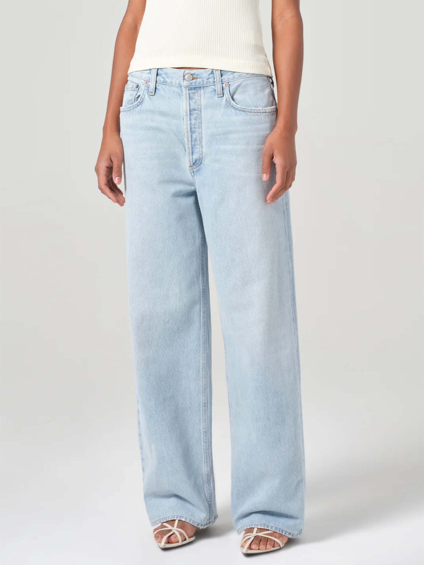 AGOLDE - Weite Jeans Low Slung Baggy für Damen