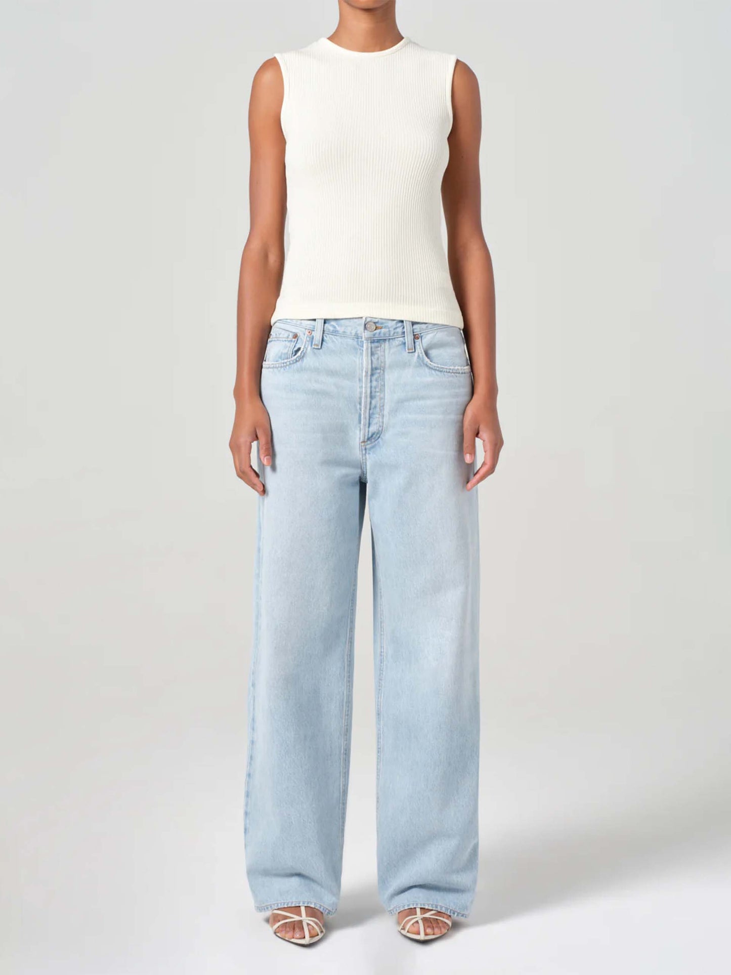 AGOLDE - Weite Jeans Low Slung Baggy für Damen