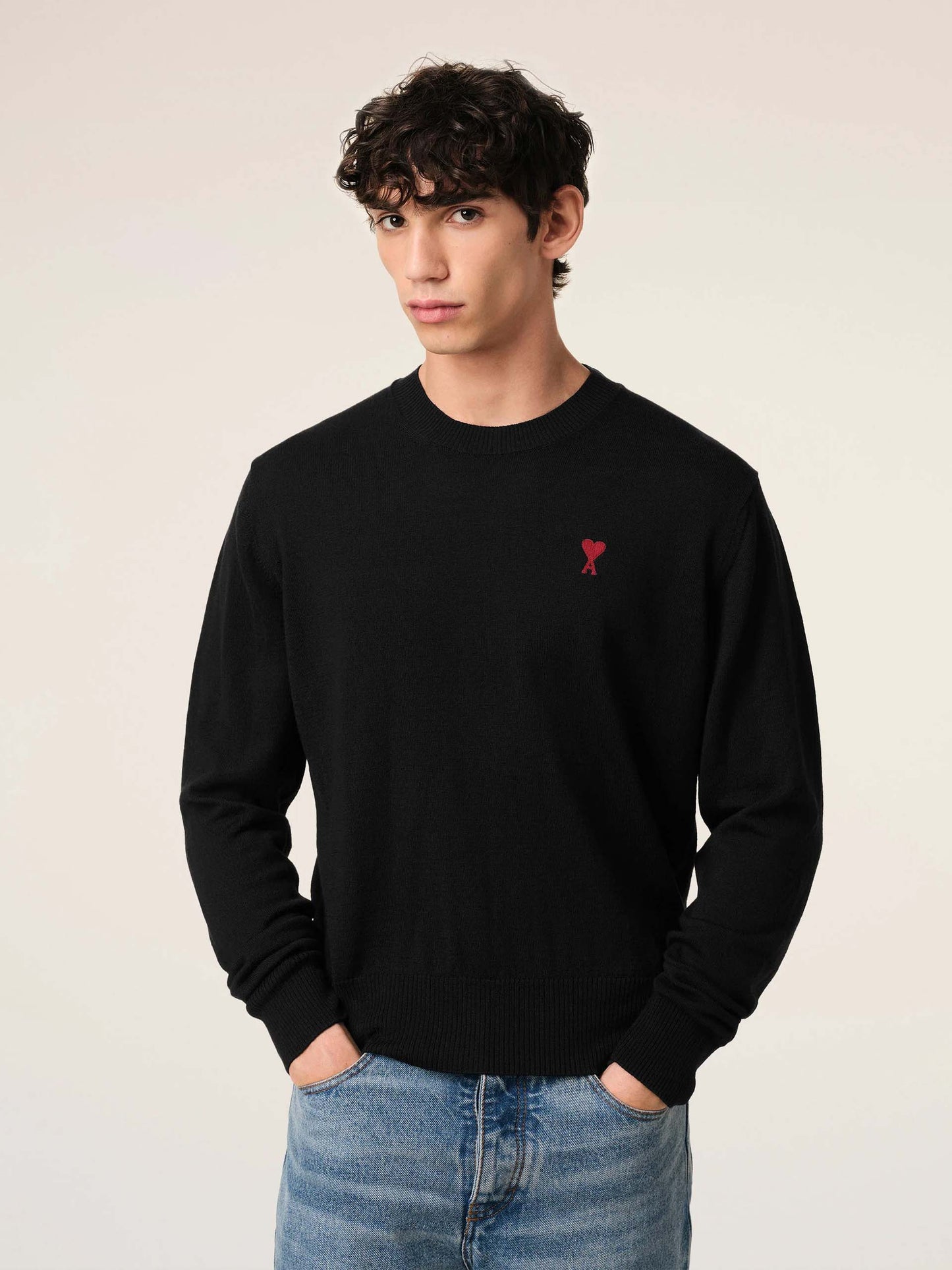 AMI PARIS - Ami De Coeur Pullover aus Merinowolle