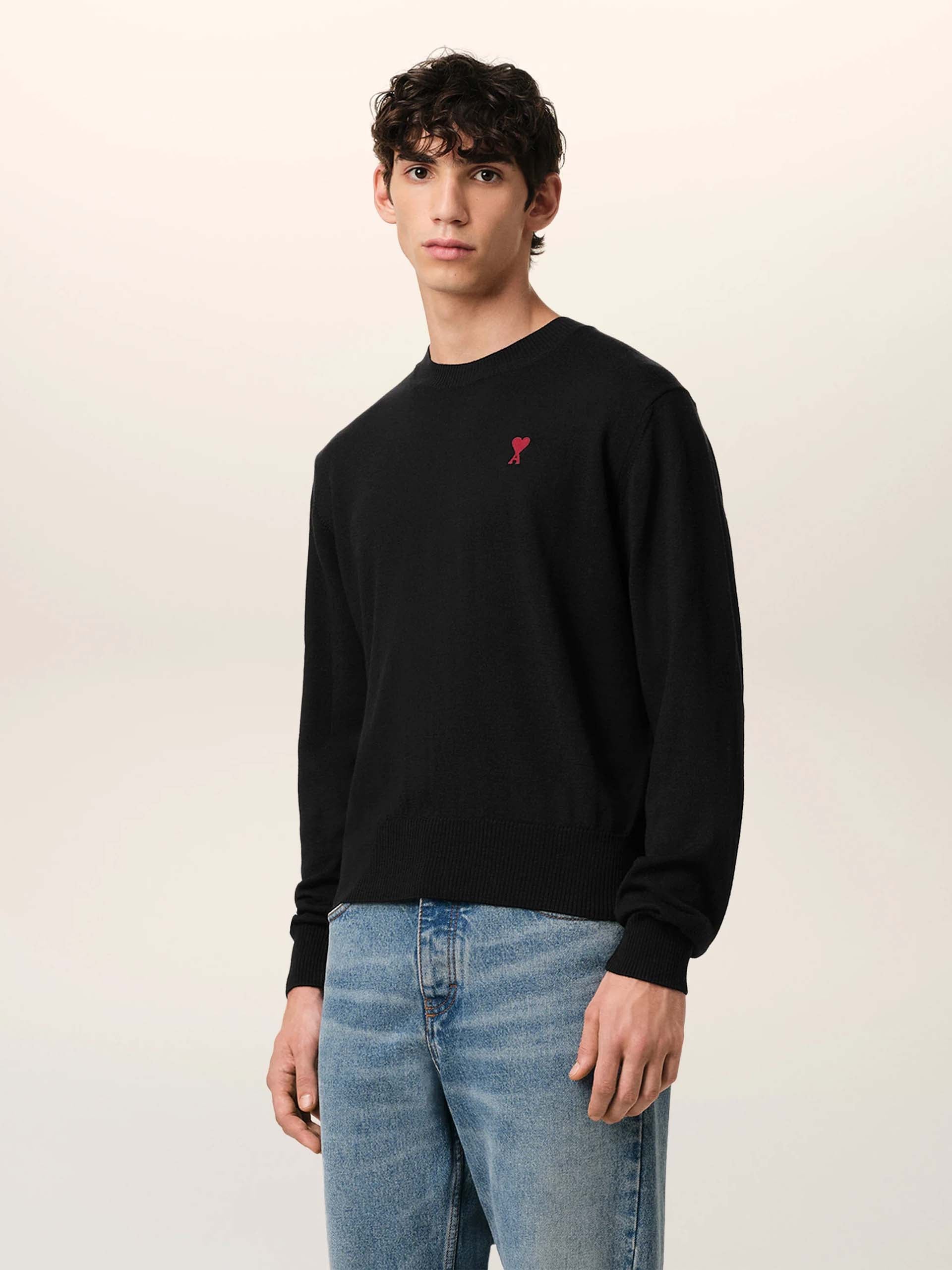 AMI PARIS - Ami De Coeur Pullover aus Merinowolle