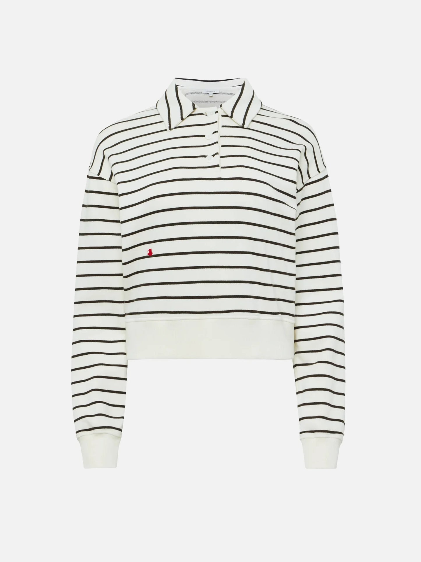 JW ANDERSON - Polo-Sweatshirt mit Streifen für Damen