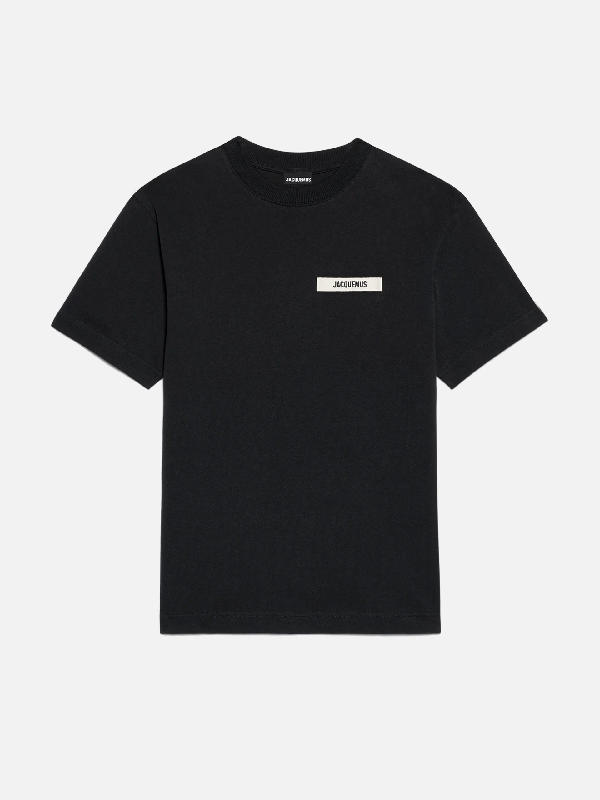 JACQUEMUS - Logo-T-Shirt Gros Grain für Herren in Schwarz - Black