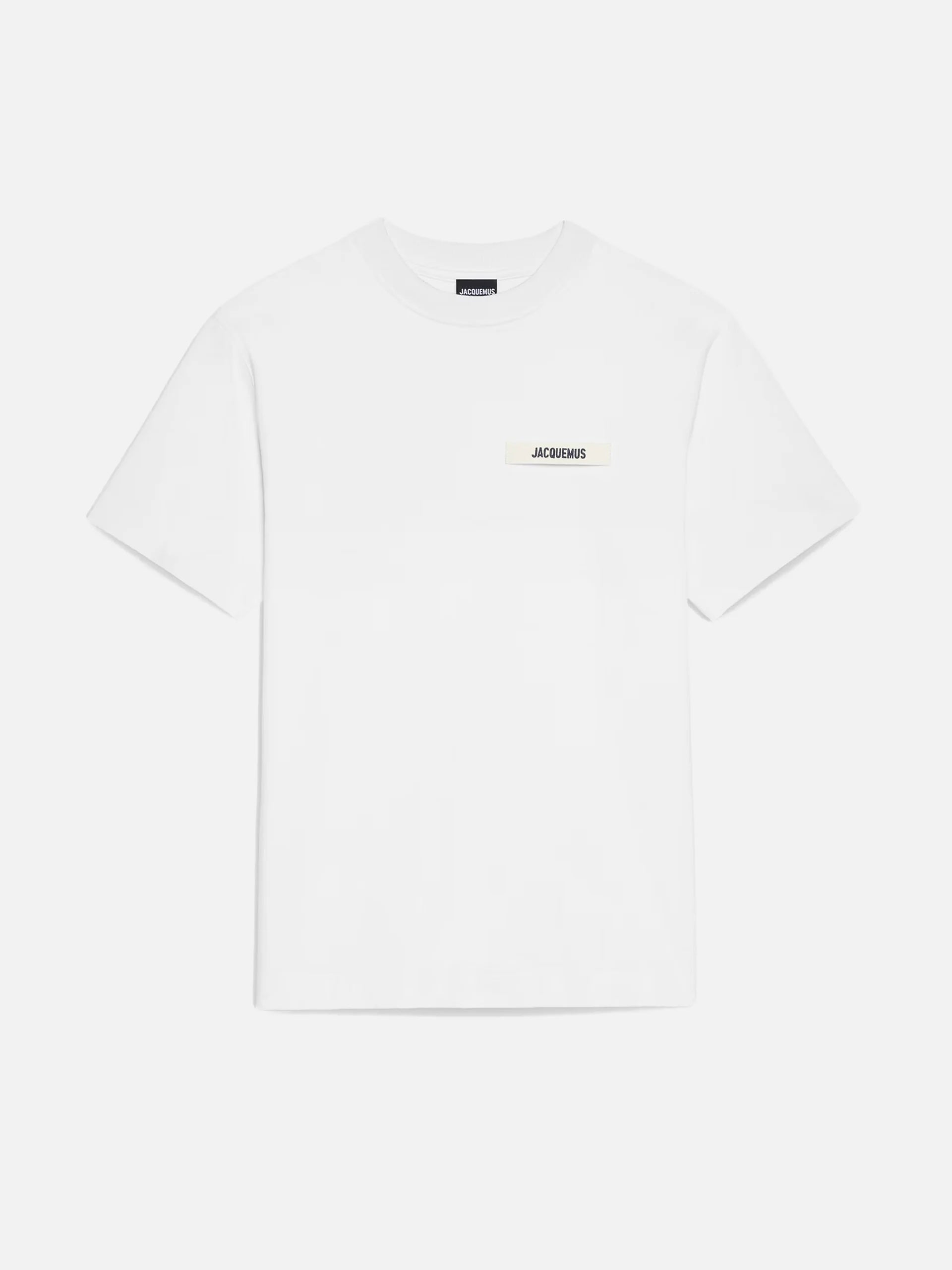JACQUEMUS - Logo-T-Shirt Gros Grain für Herren in Weiß - White