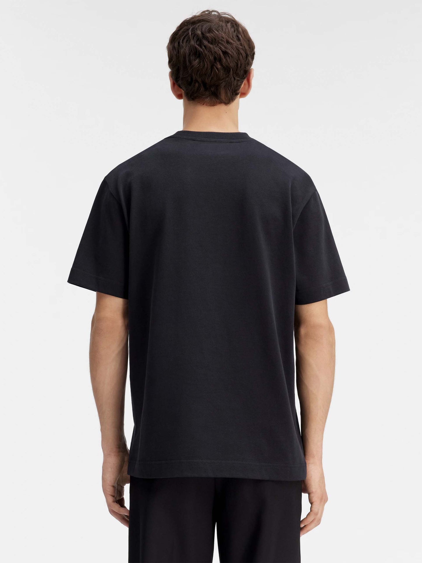 JACQUEMUS - Logo-T-Shirt Gros Grain für Herren in Schwarz - Black