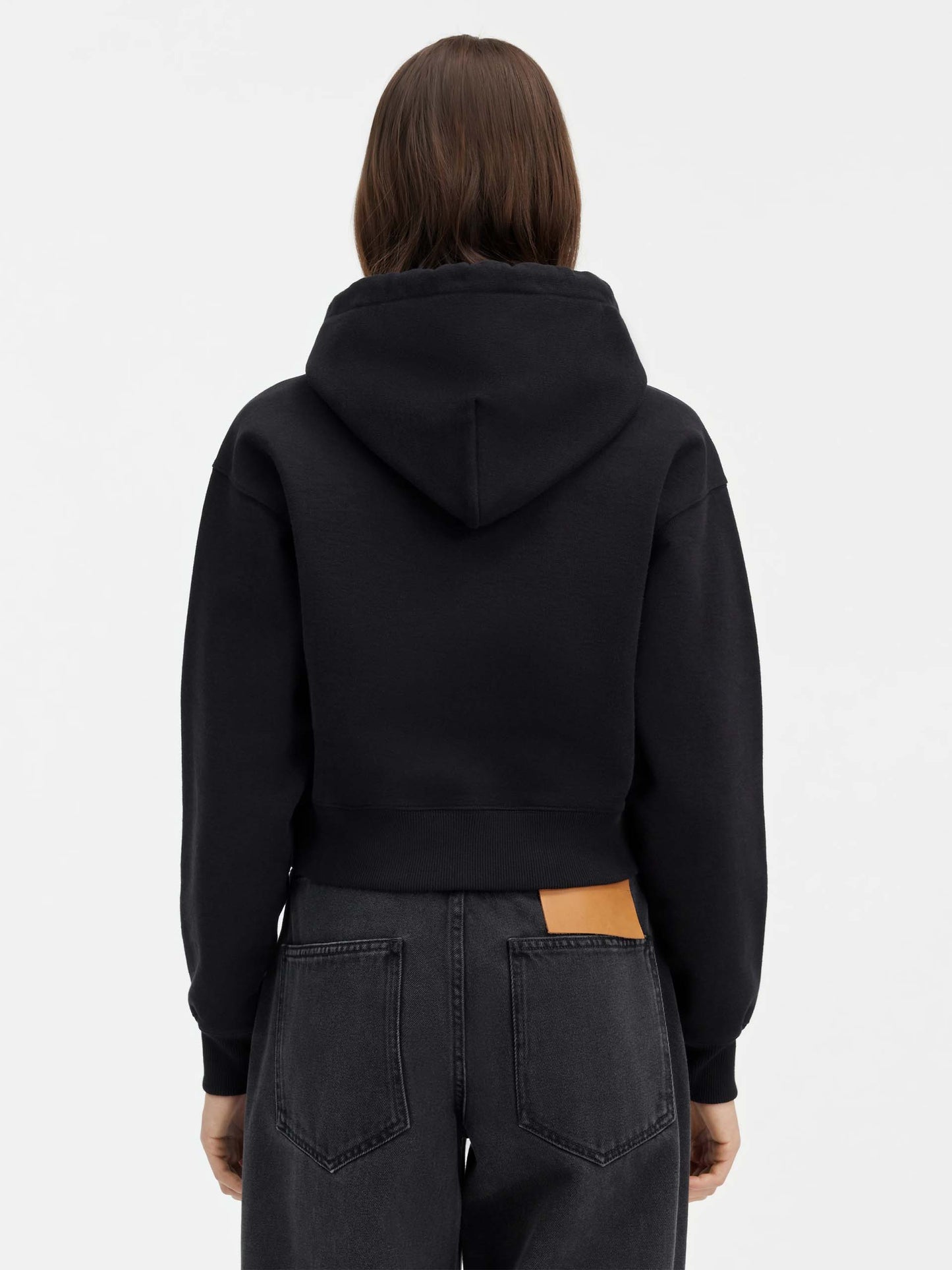 JACQUEMUS - Logo-Hoodie Gros Grain für Damen in Schwarz - Black