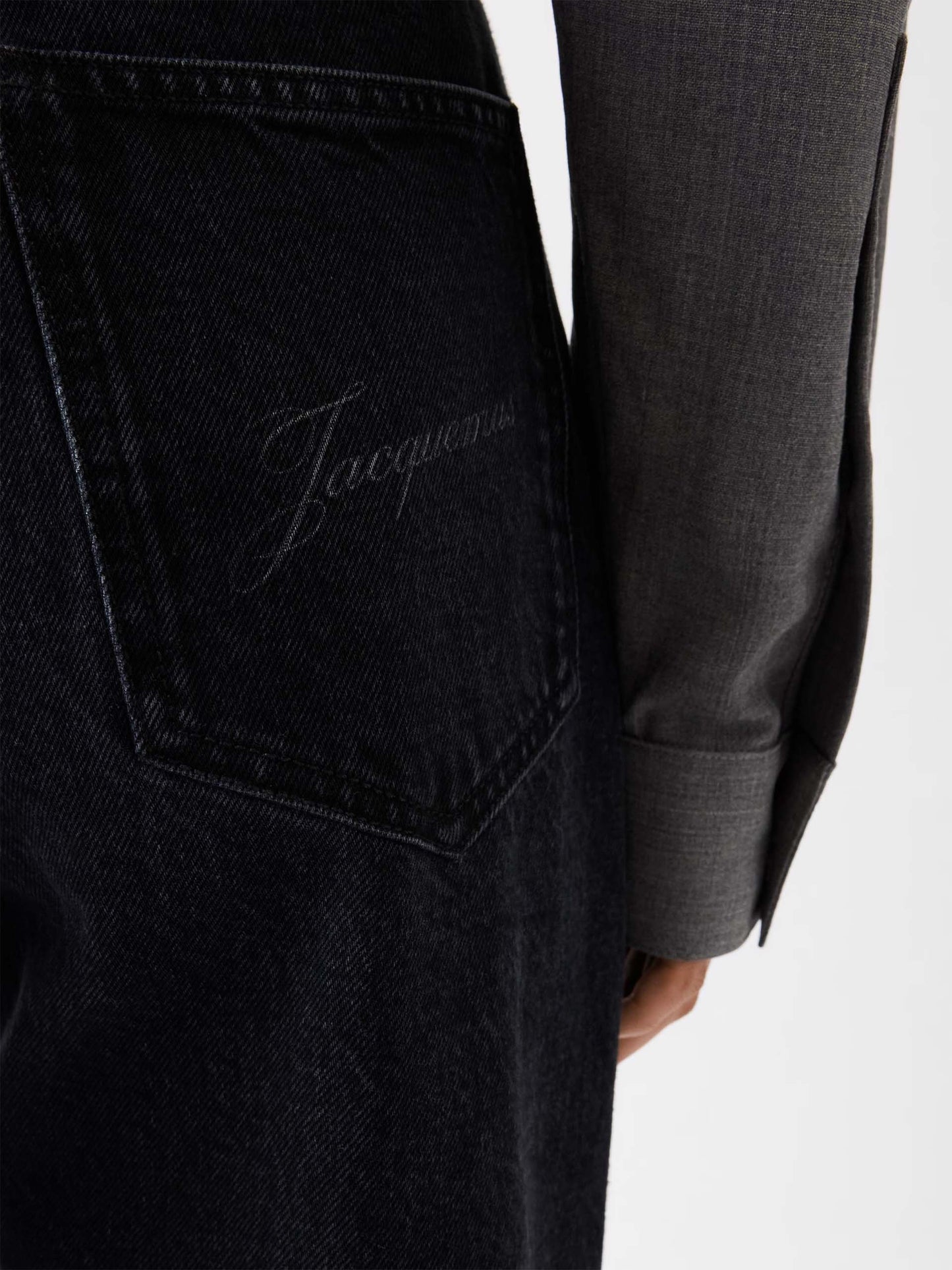 Weite Jeans de-Nîmes für Damen