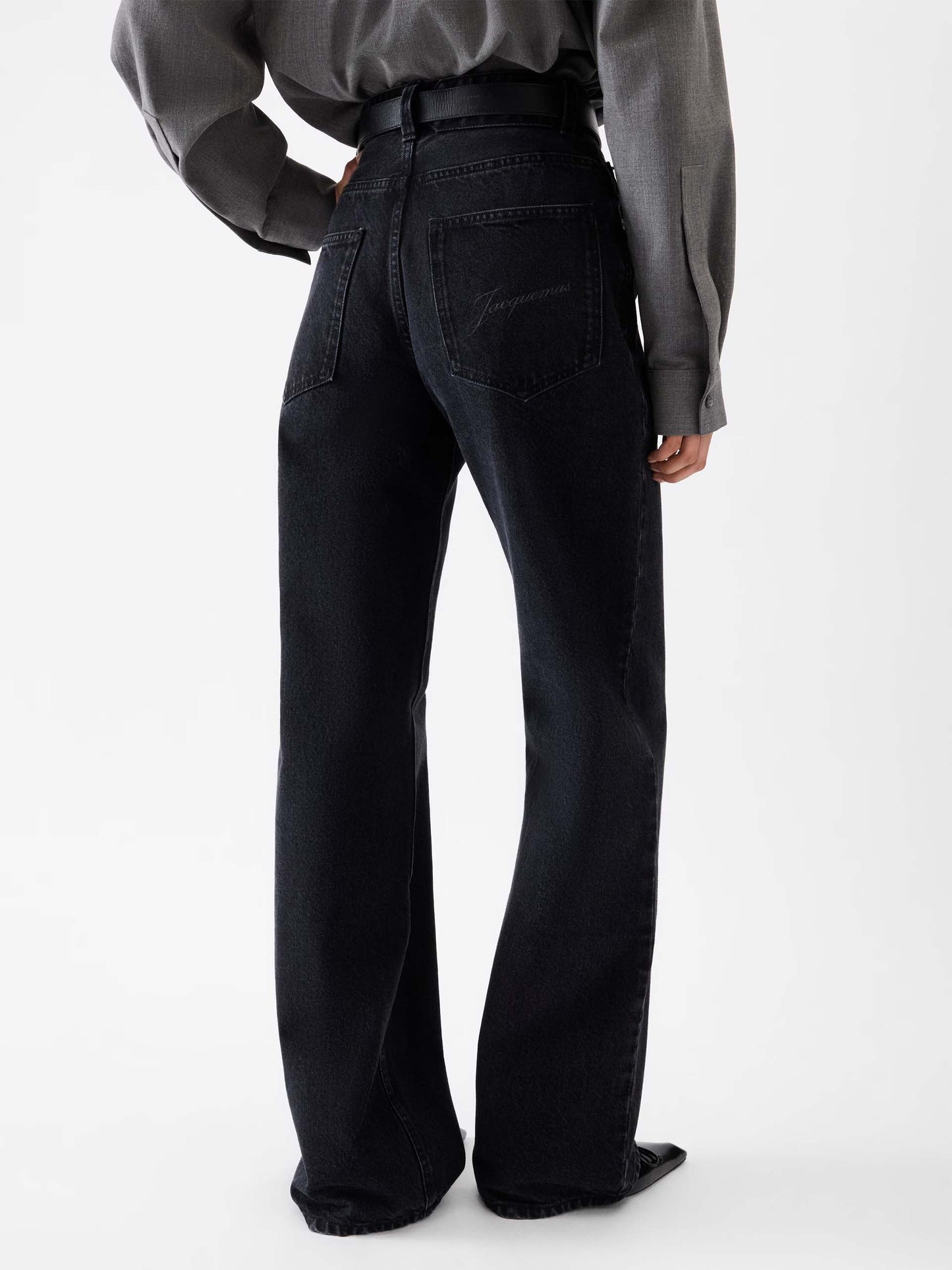 Weite Jeans de-Nîmes für Damen