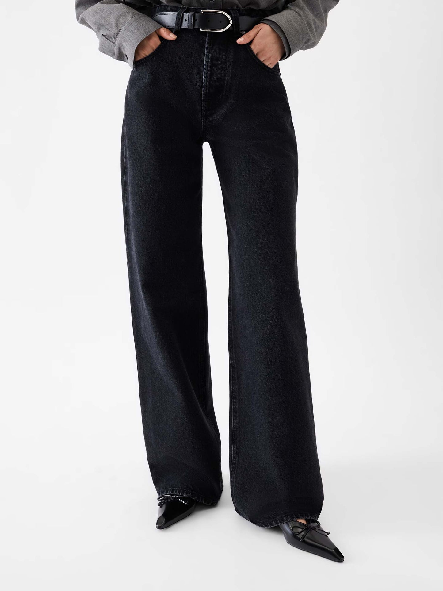 Weite Jeans de-Nîmes für Damen