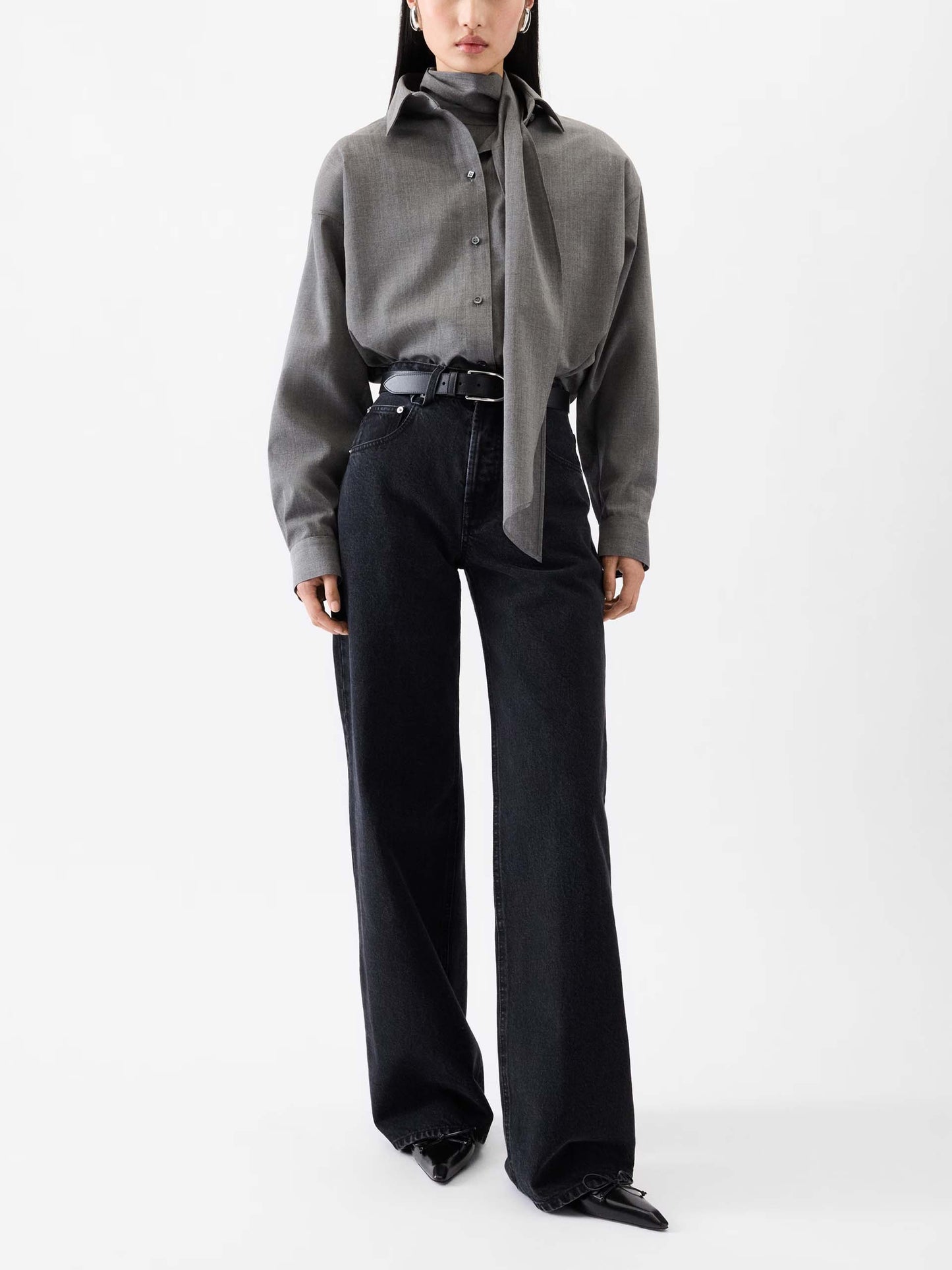 Weite Jeans de-Nîmes für Damen
