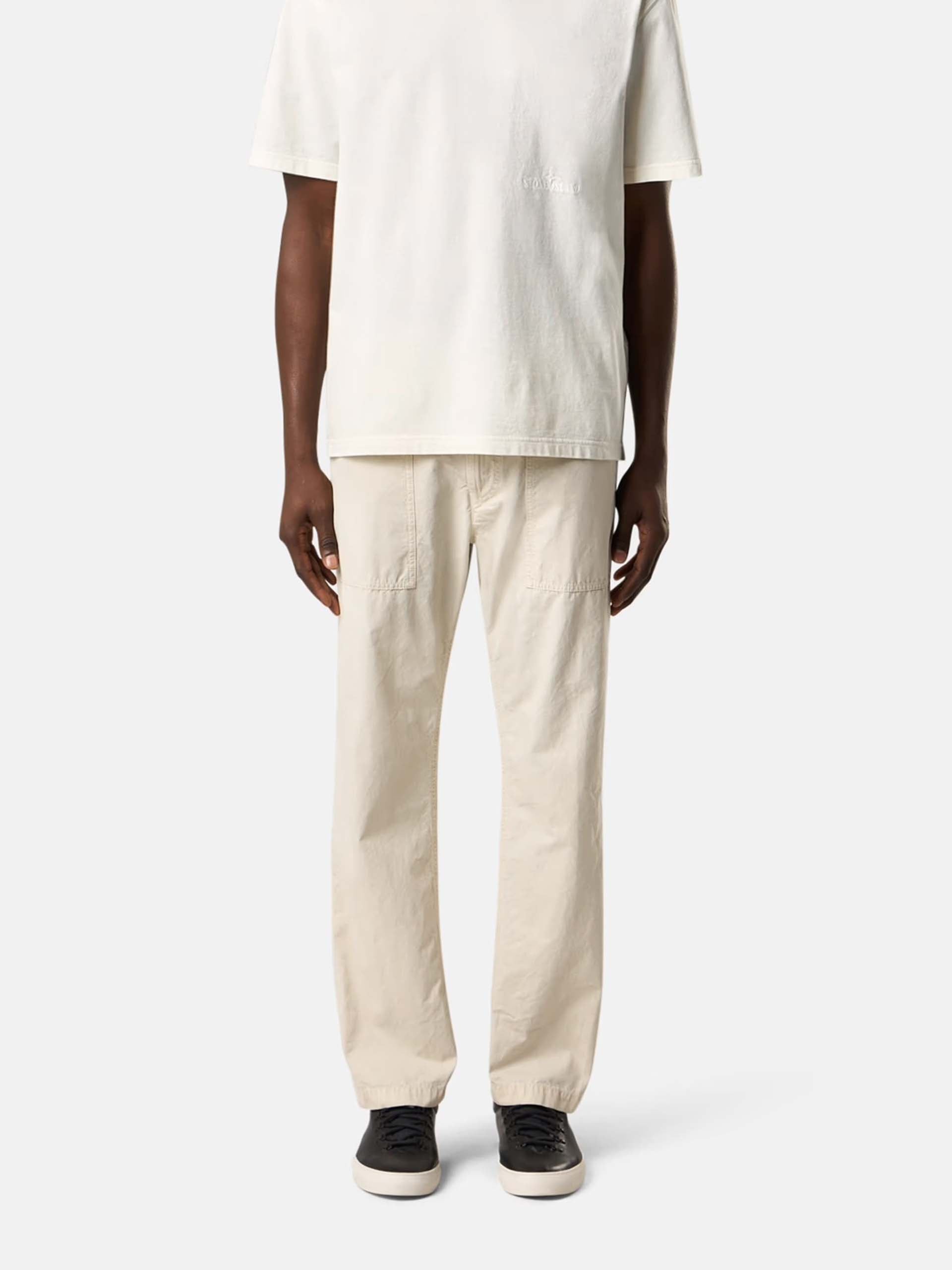STONE ISLAND - Hose aus Baumwollcanvas für Herren