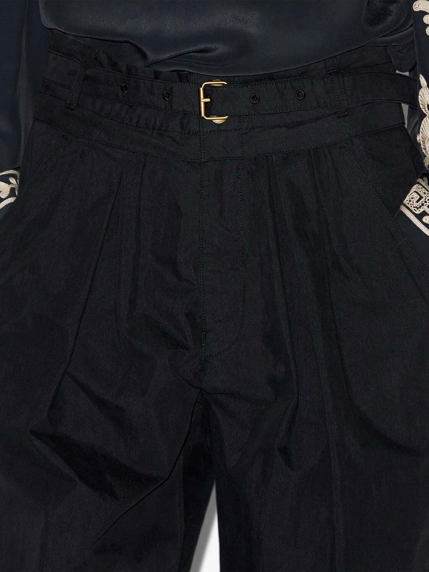 MARANT ETOILE - Celia Hose aus Baumwolle für Damen in Verblasstes Schwarz - Faded black