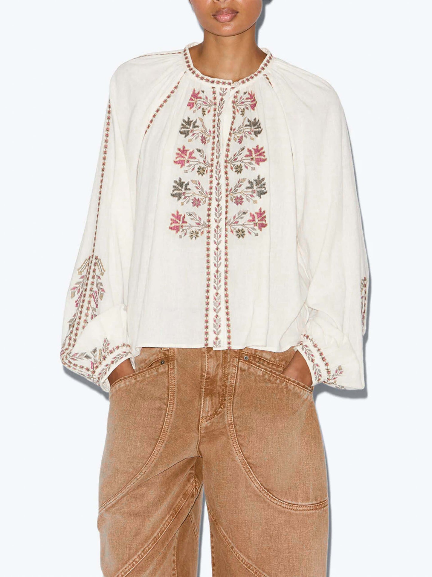 MARANT ETOILE - Bestickte Bluse Lynne für Damen
