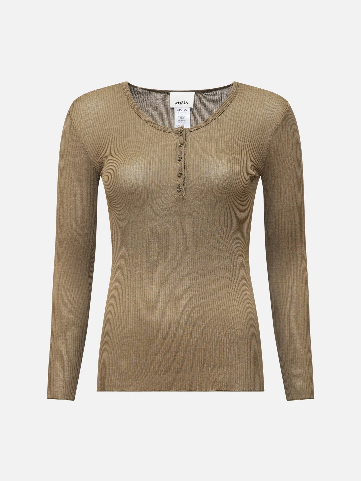 ISABEL MARANT - Lamylic Langarm-T-Shirt für Damen in Khaki