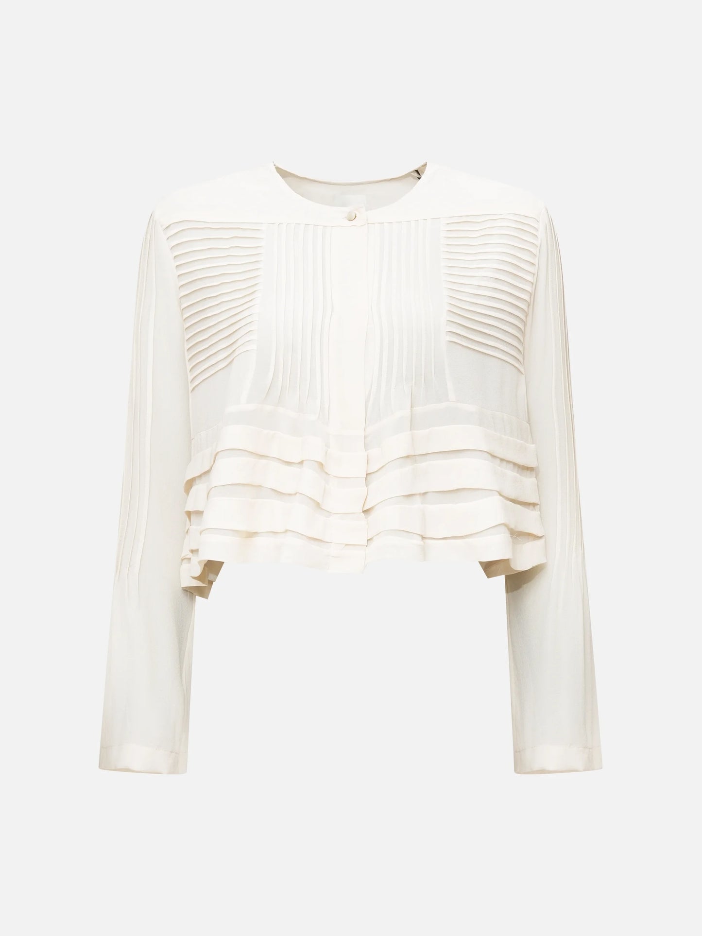 ISABEL MARANT - Carolia Bluse aus Seidengeorgette für Damen in Ecru