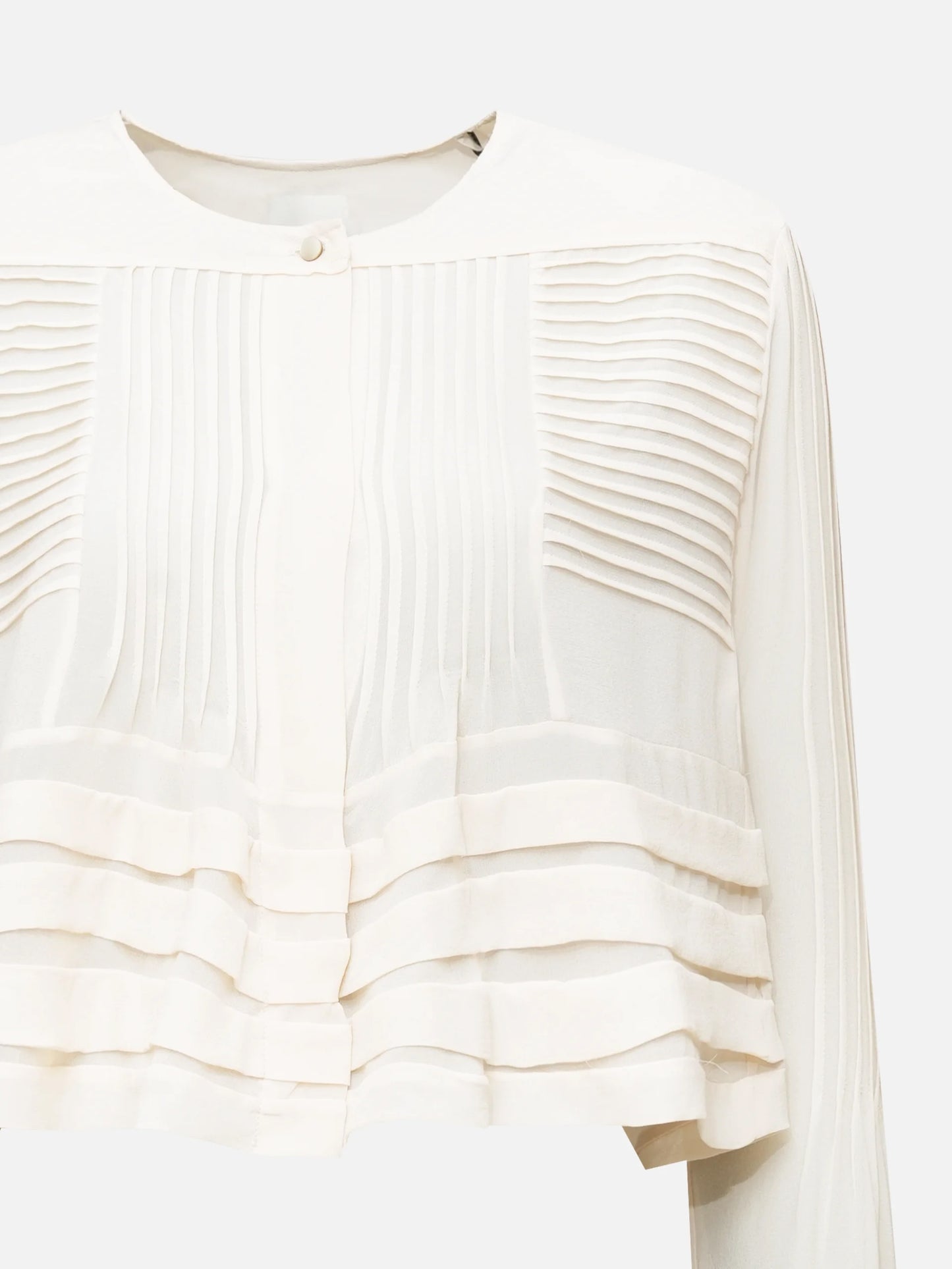 ISABEL MARANT - Carolia Bluse aus Seidengeorgette für Damen in Ecru